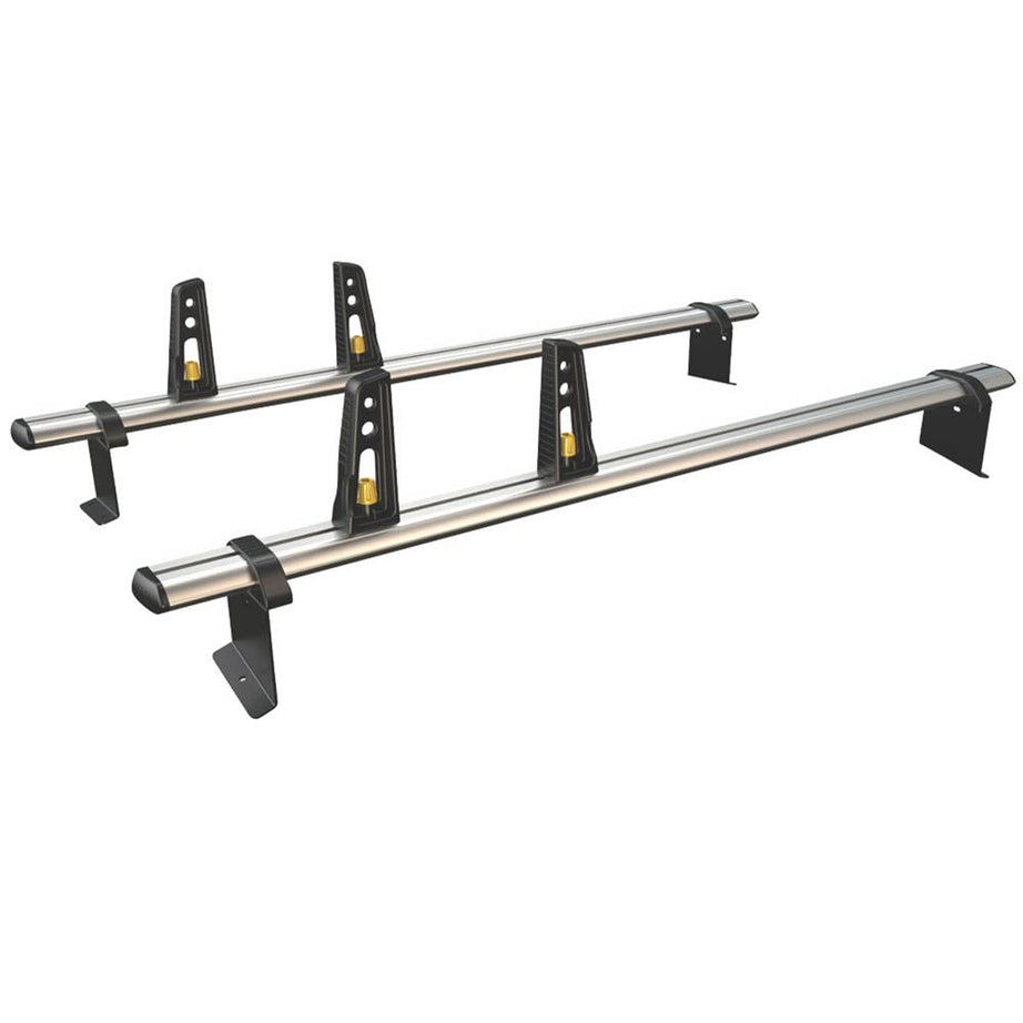 ULTI Ford Van Roof Bars Transit Courier 2014 On Low Roof Flat 1200mm Pack Of 2 - Image 1
