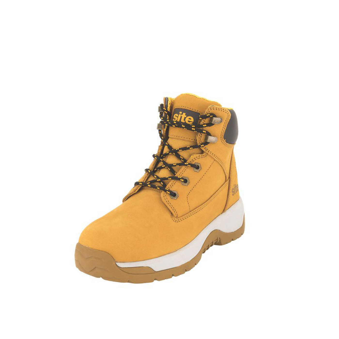Site Arenite Size 6 Womens Wheat  Steel Toe Cap Safety Boots - Image 1