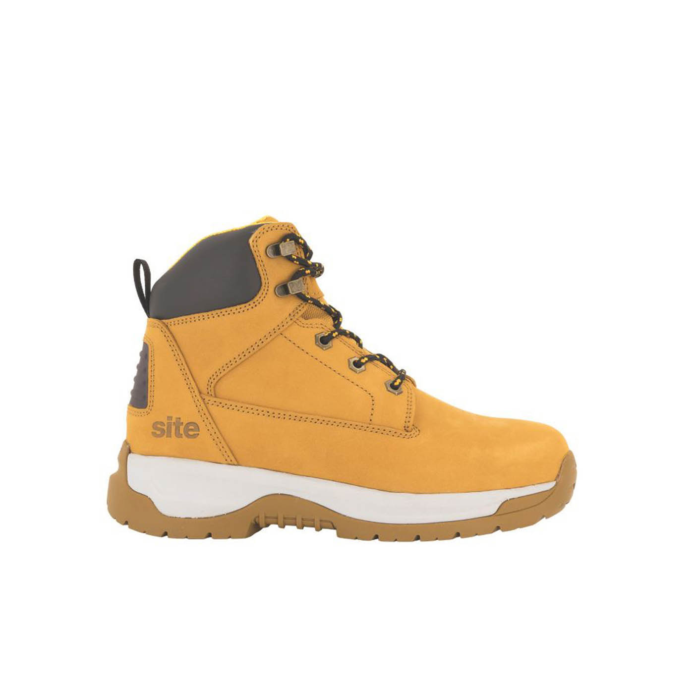 Site Arenite Size 6 Womens Wheat  Steel Toe Cap Safety Boots - Image 2