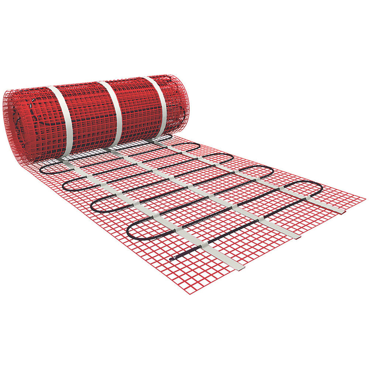 Underfloor Heating Mat Electric Single-Sided Self-Adhesive Base 1.5 m² - Image 2
