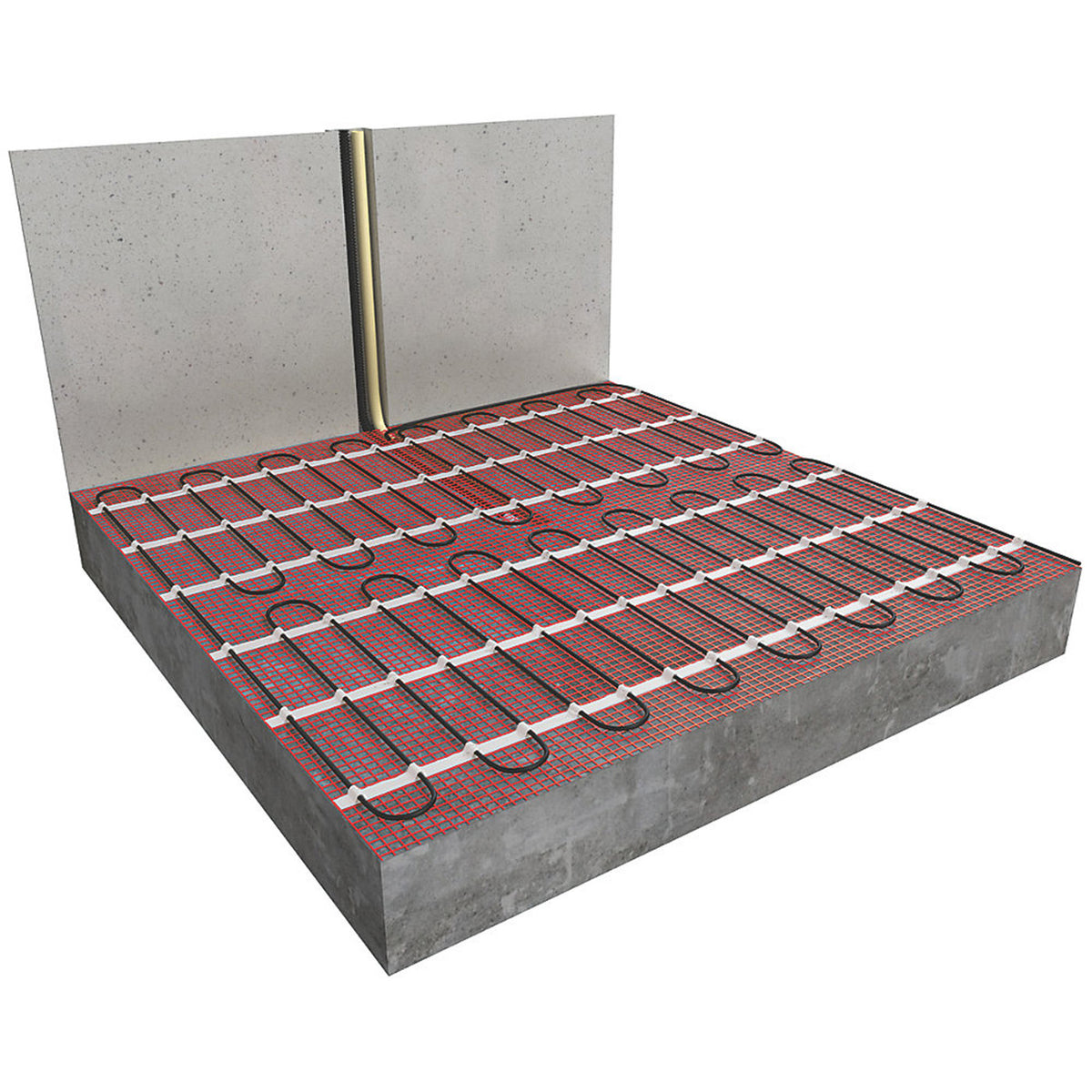 Underfloor Heating Mat Electric Single-Sided Self-Adhesive Base 1.5 m² - Image 4