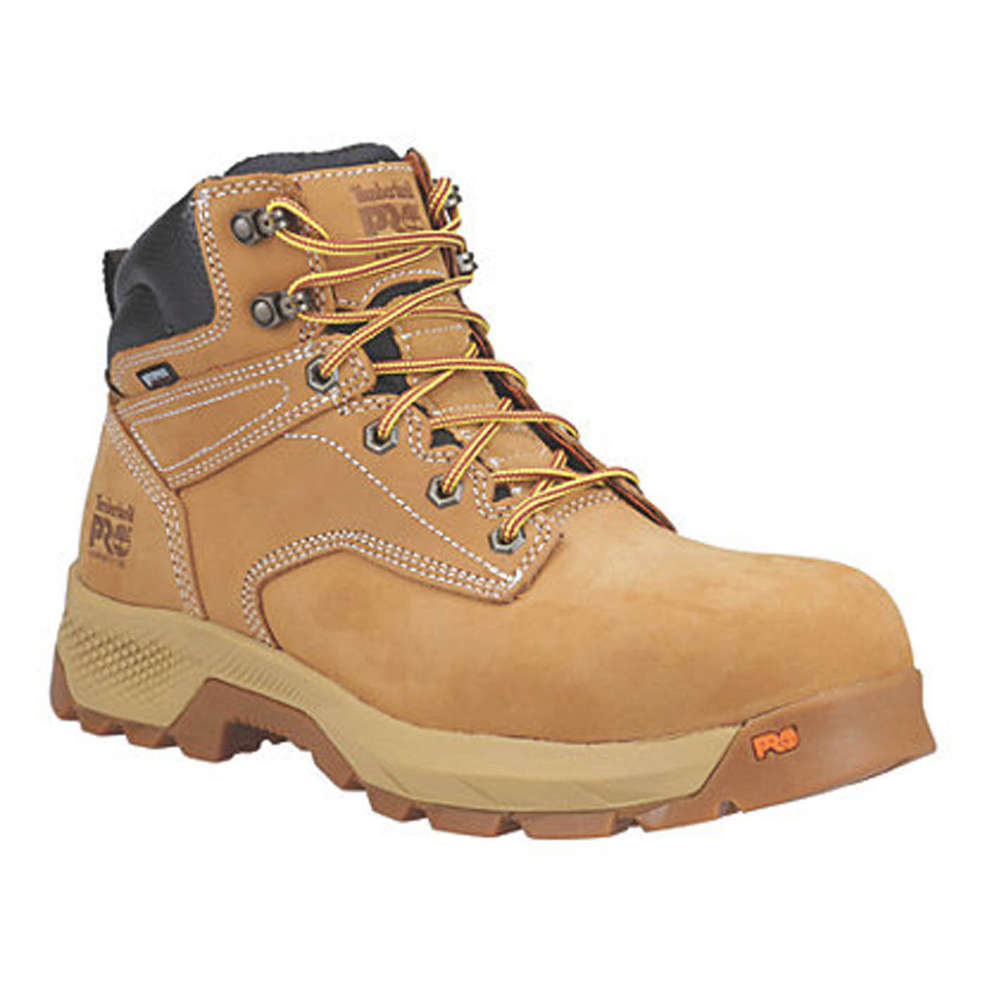Timberland Pro Titan 6" Size 9  Tan Waterproof  Safety Boots - Image 1