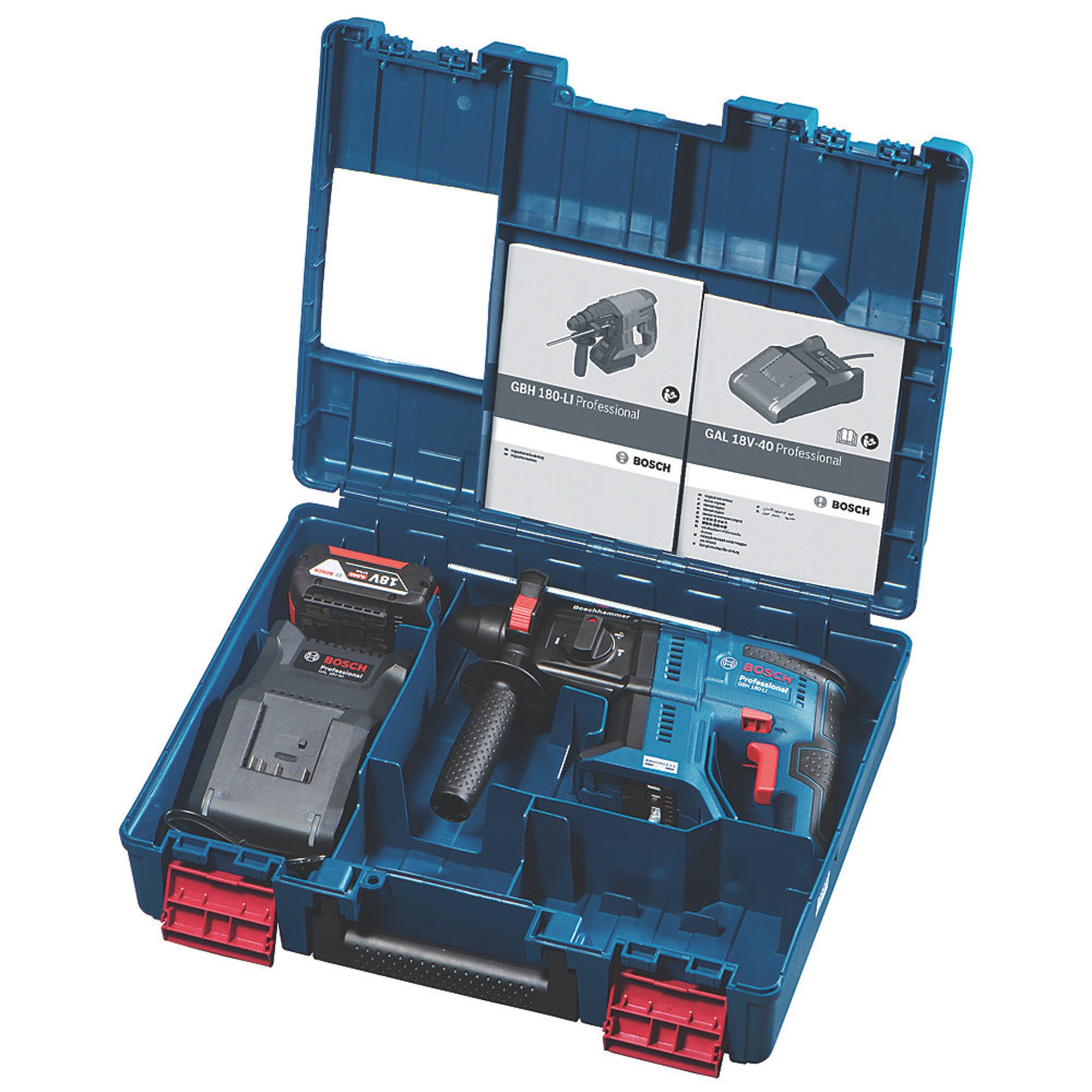 Bosch Cordless SDS Hammer Drill Brushless 18V-21 2.4kg 18V 1x4Ah Li-lon Coolpack - Image 4