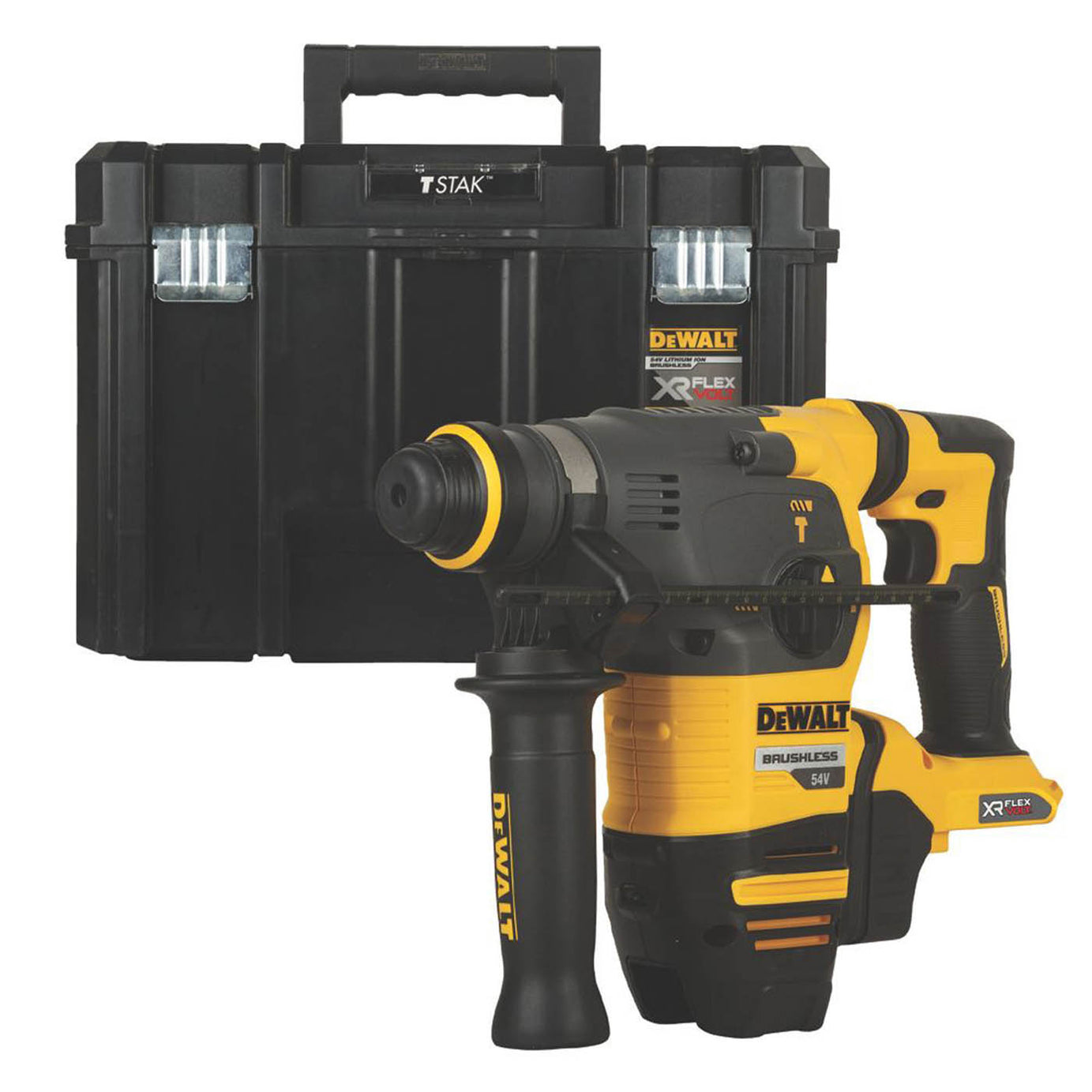 DeWalt Rotary Hammer Drill Cordless 54V Li-Ion DCH333NT-XJ SDS Plus Body Only - Image 1