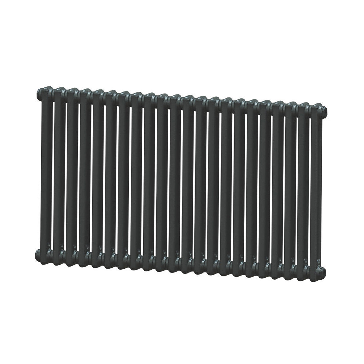 Acova 2 Column Radiator Anthracite Horizontal Traditional (H)60x(W)104.2cm - Image 1