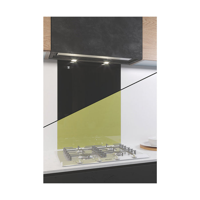 Kitchen Splashback Aluminium Black Olive Green Fire Resistant Tile Cooker Panel - Image 1