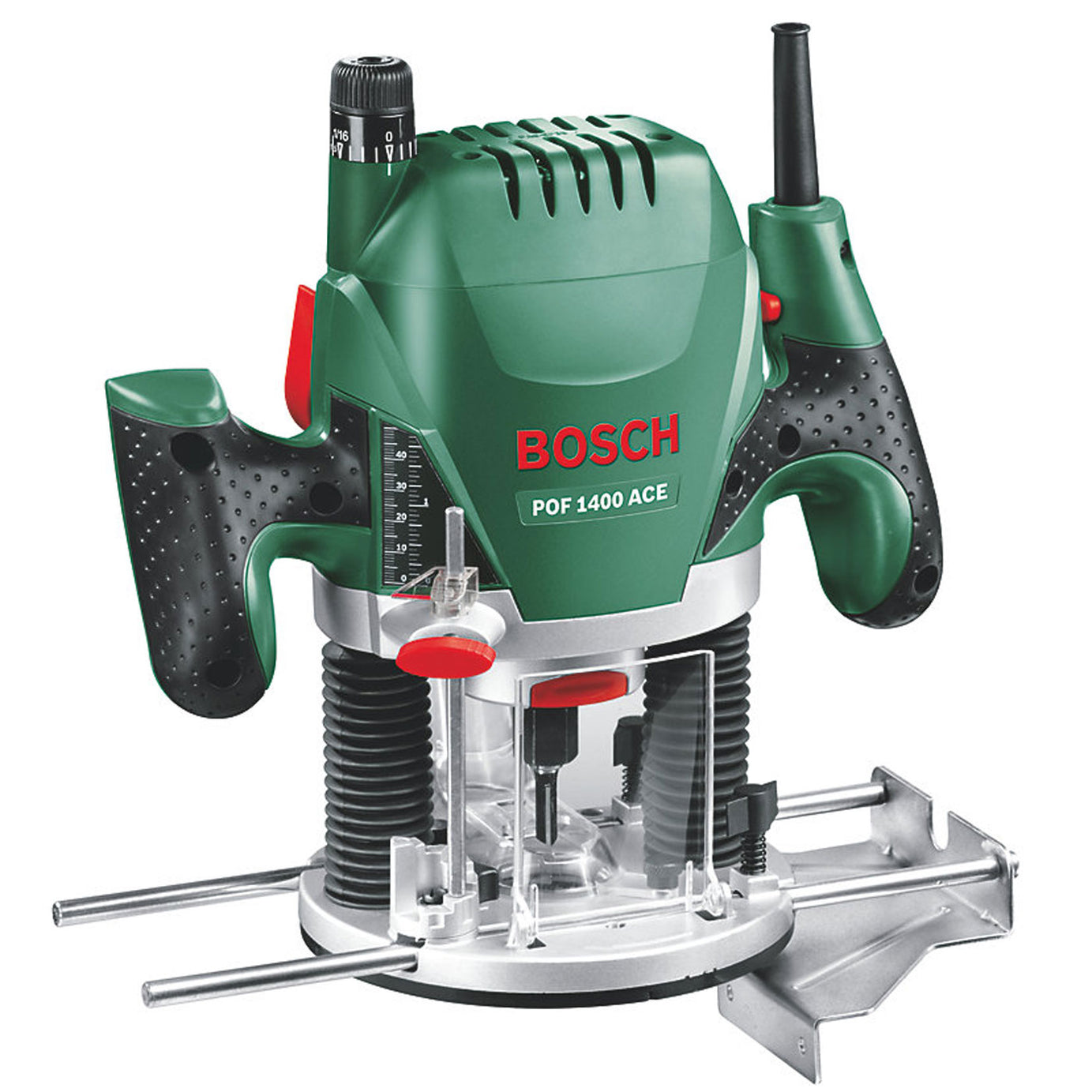 Bosch Router Electric POF1400ACE Soft Start 1/4" Durable Wood Tool 1400W - Image 1