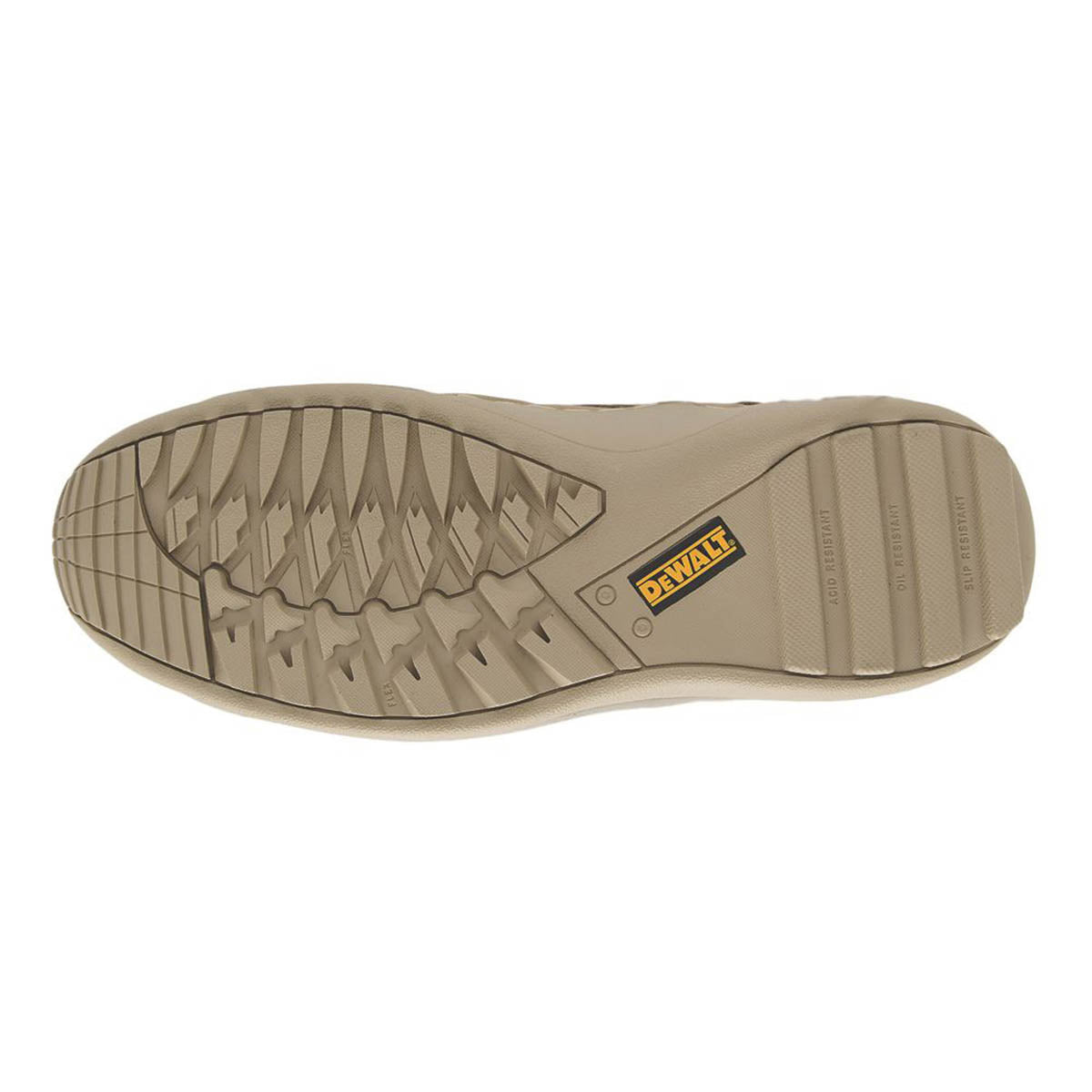 DeWalt Safety Boots Mens Standard Fit Stone Leather Lightweight Steel Toe Size 8 - Image 4