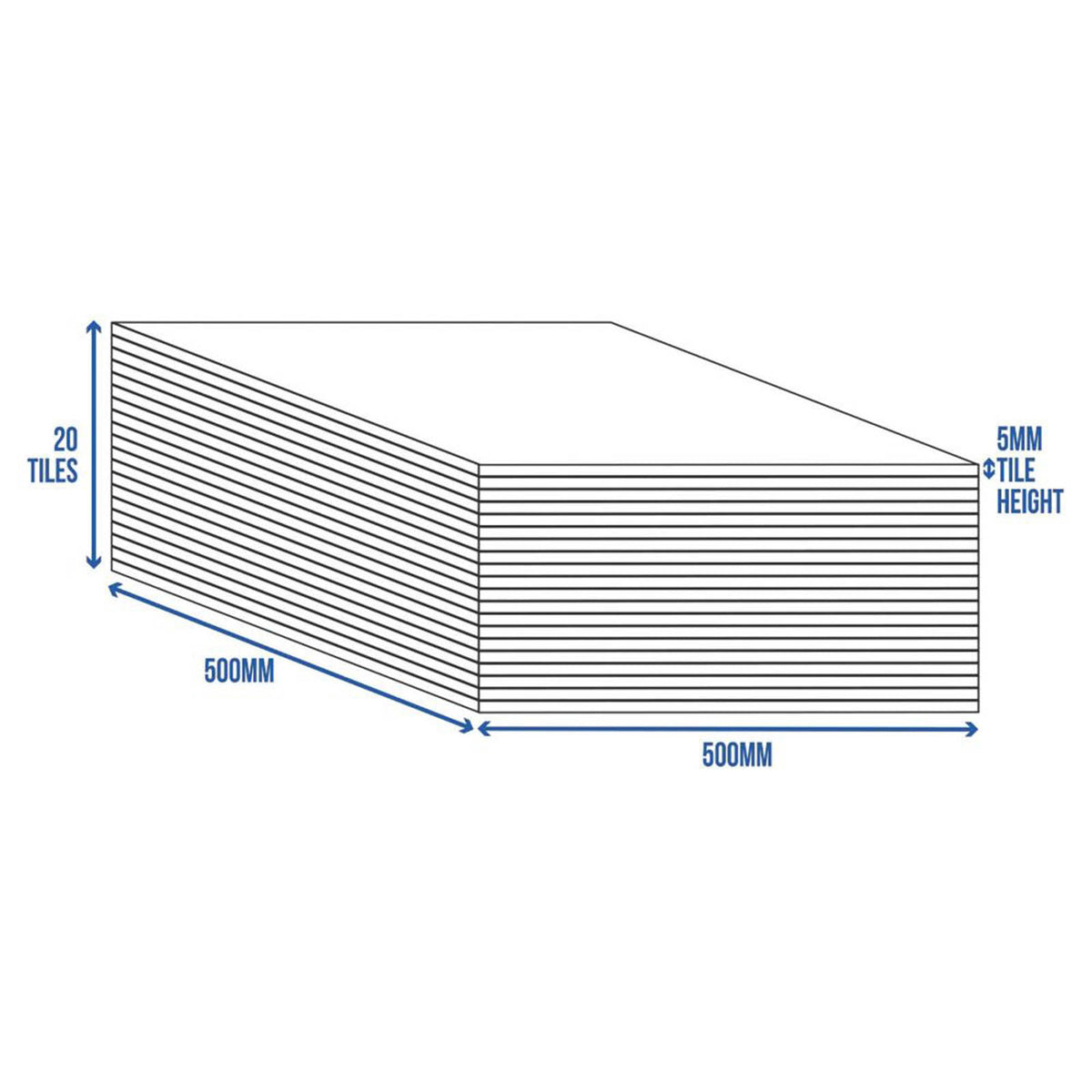 Mercury  Tungsten Grey Carpet Tiles 500 x 500mm 20 Pack - Image 4