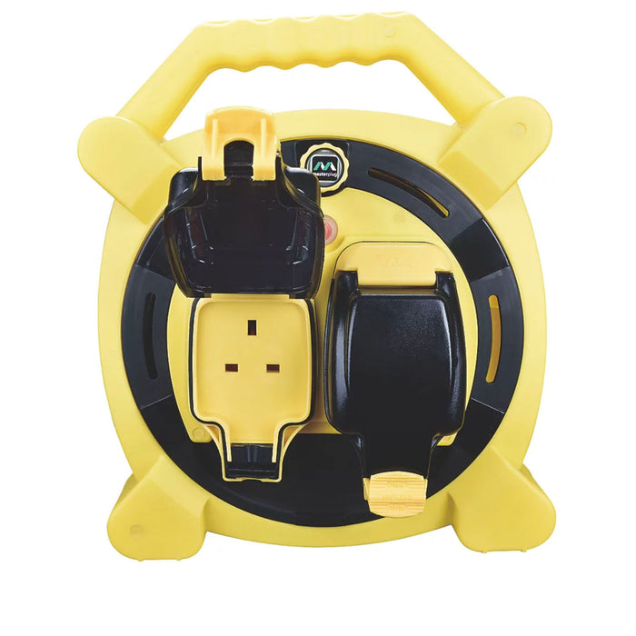 Masterplug Cable Reel HLP2013/2IP-MP IP54 240 V 720 W 3 Core 2 Gang 20m Outdoor - Image 3