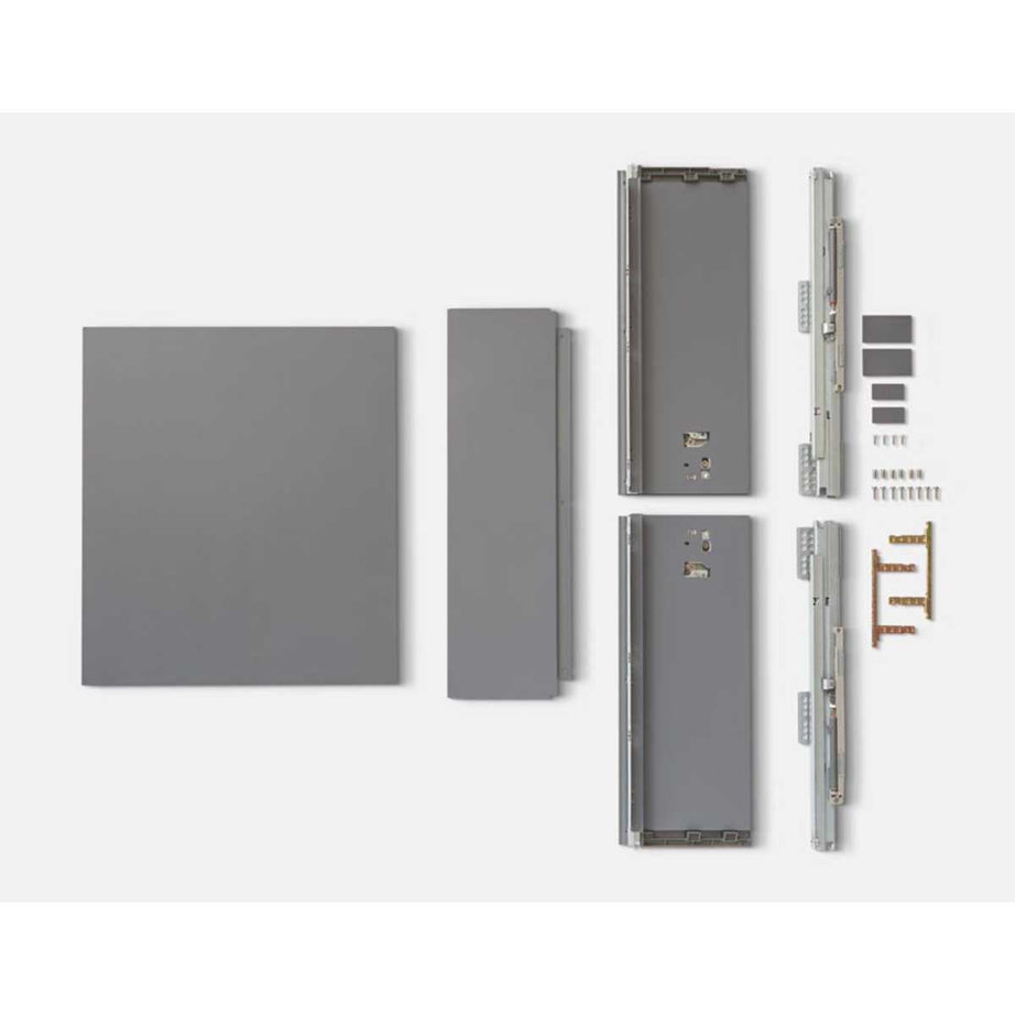 Kitchen Drawer Box Deep Matt Grey Soft Close Organiser Unit Storage 60cm - Image 2