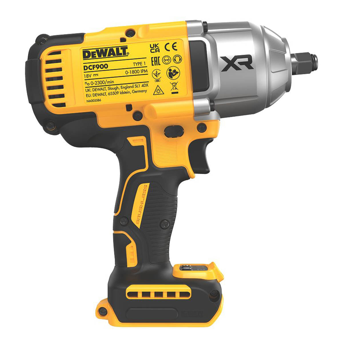 DeWalt Impact Wrench Cordless 18V DCF900N-XJ Brushless Compact 3 Speed Body Only - Image 4