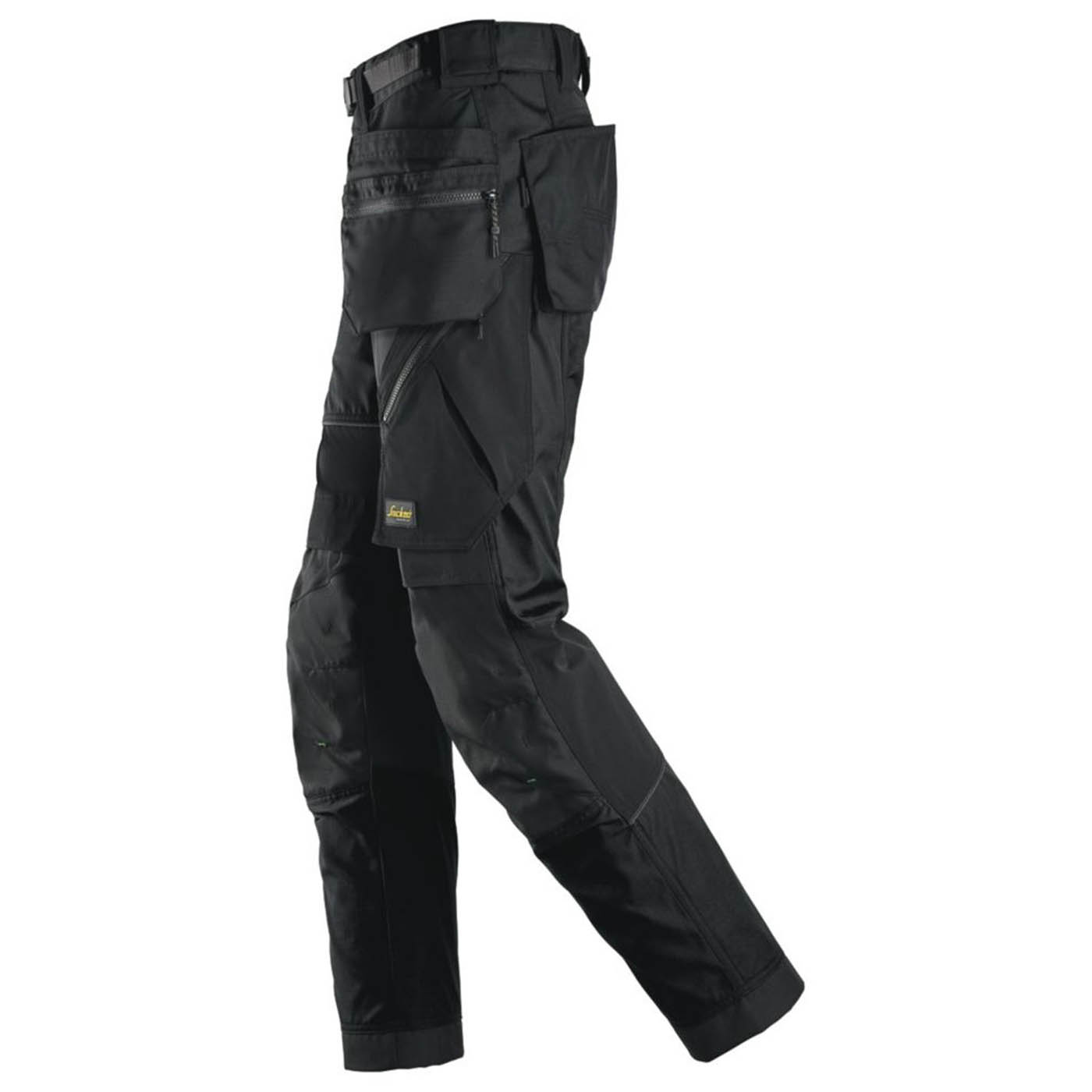 Snickers Work Trousers Mens Regular Fit Black Stretch Multi Pockets 31W 30L - Image 6
