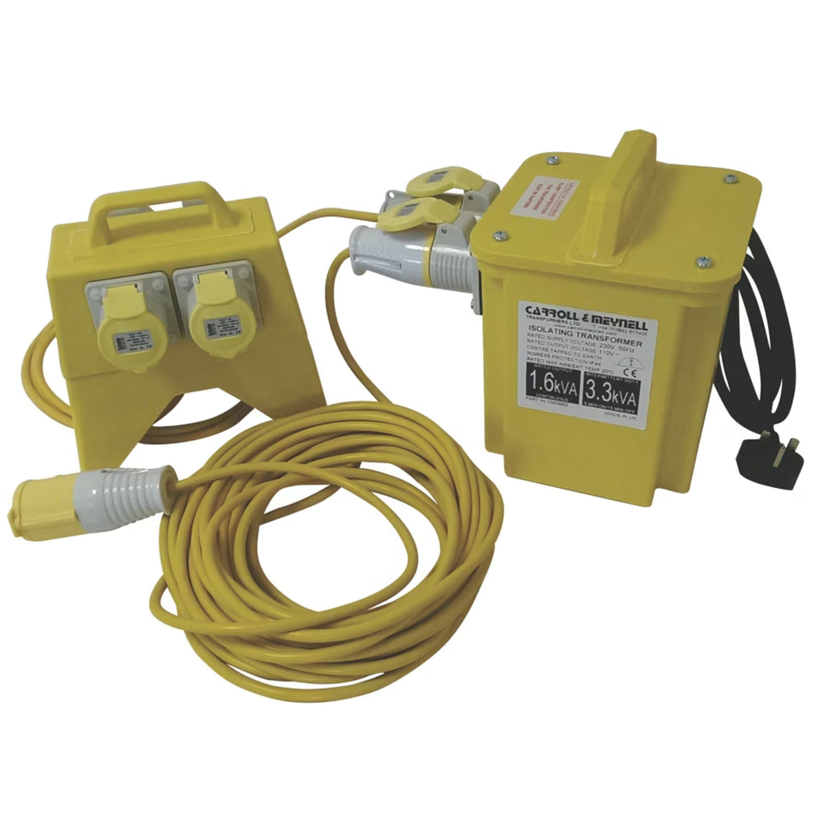 Carroll & Meynell Transformer Distribution Kit 3kVA 230V/110V - Image 1