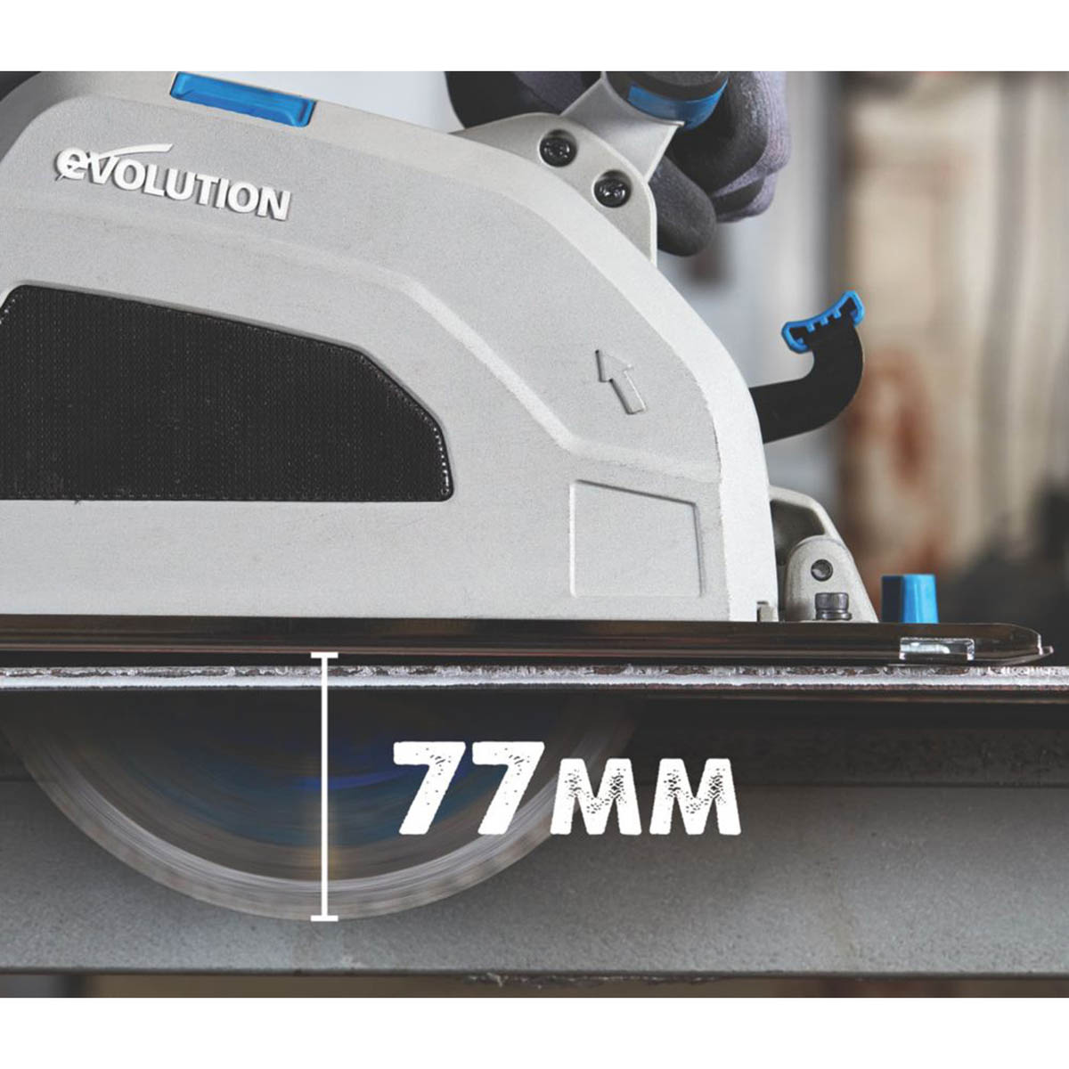Evolution Circular Saw Electric S210CCS Heavy Duty Metal Cutting 1800W 210mm - Image 2