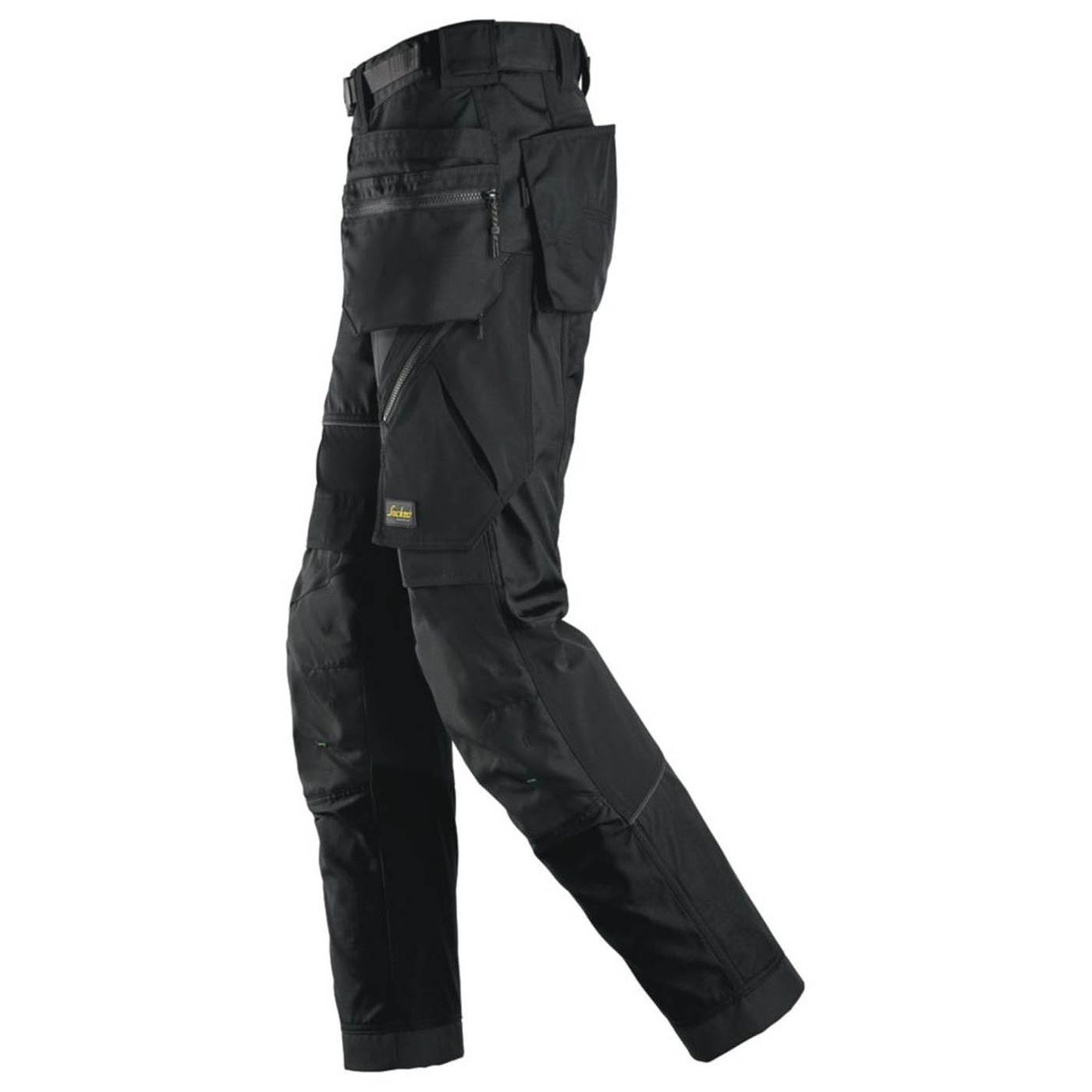 Snickers Work Trousers Mens Regular Fit Black Stretch Multi Pockets 38W 32L - Image 6