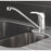 Mixer Kitchen Tap Mono Single Lever Chrome Ceramic Disc Valves Swivel Spout 7bar - Image 2