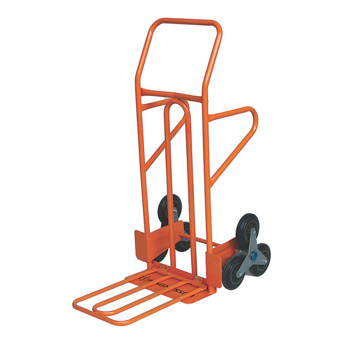 Magnusson Truck Stair Climbing Steel Orange Tri Star Wheels Easy Loading Durable - Image 4