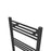 Towel Radiator Rail Black Matt Steel Bathroom Warmer 532W (H)1200x(W)500 mm - Image 2