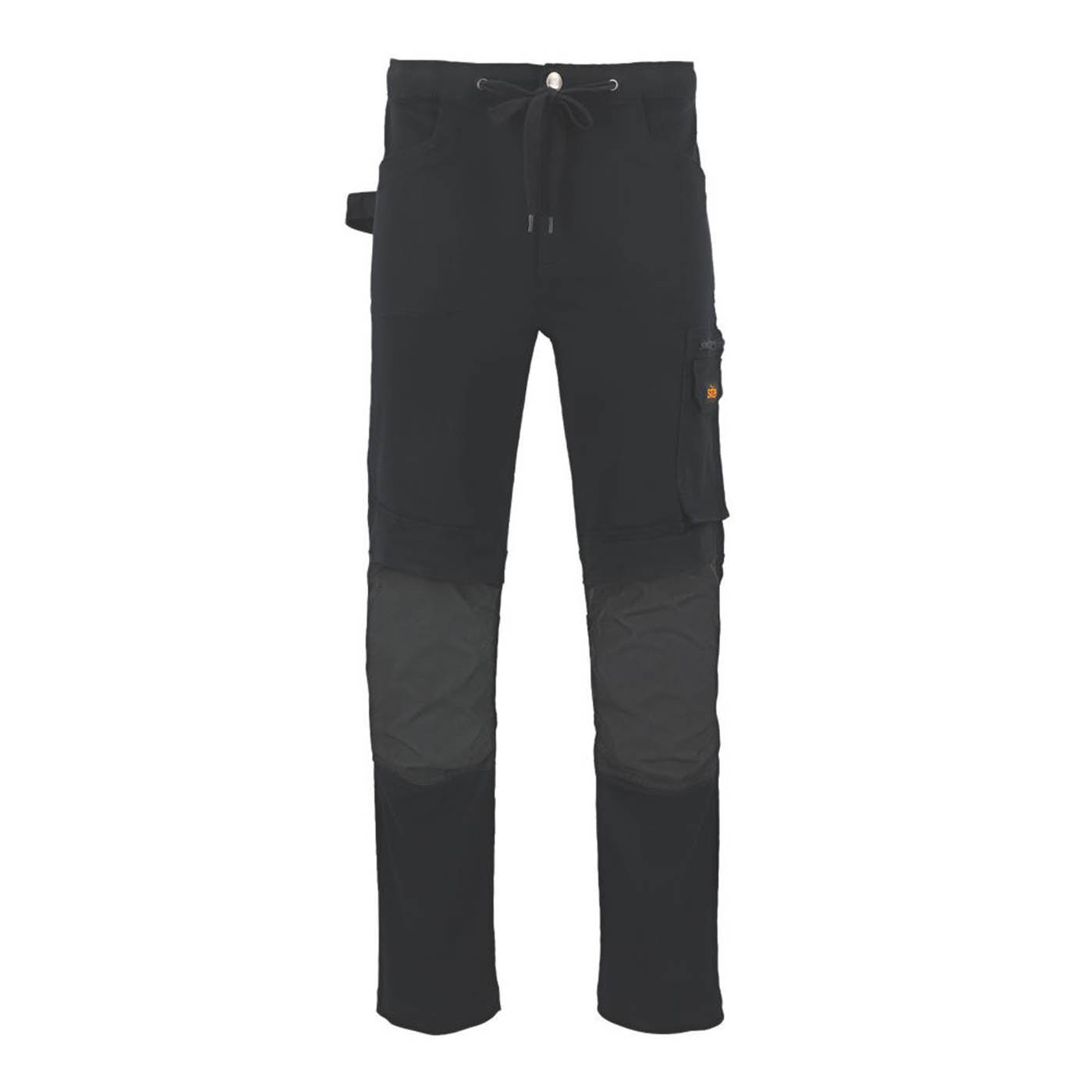Site Dunnell Stretch Multi-Pocket Trousers Black 30" W 32" L - Image 1