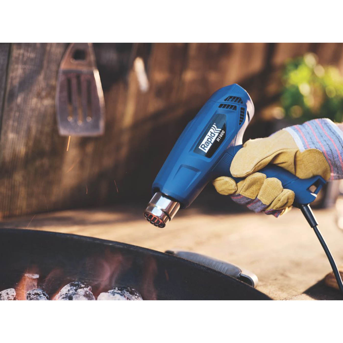 Rapid Heat Gun Electric R1600 Variable Heat Settings Compact Hot Air Tool 1600W - Image 3