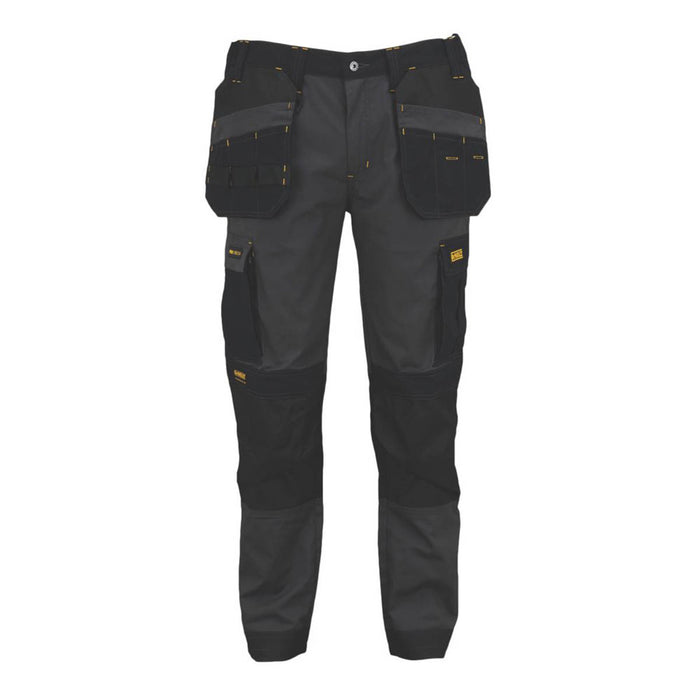 DeWalt Albany Work Trousers Black 32" W 33" L - Image 1