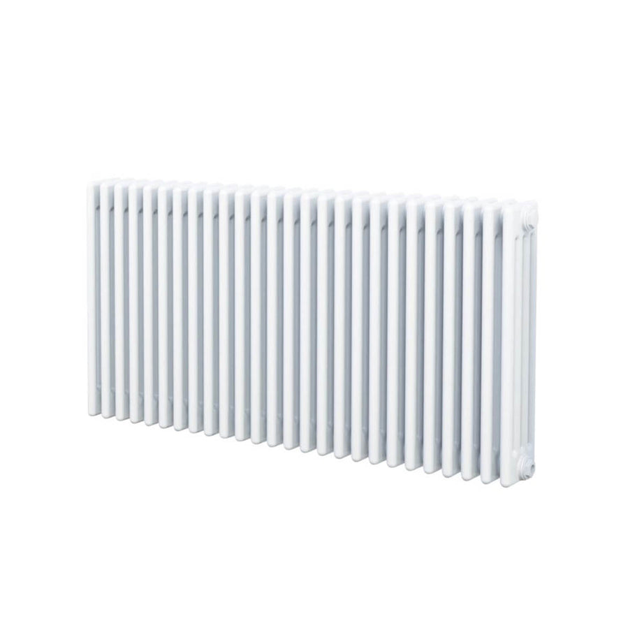 Acova 4 Column Radiator Traditional White Steel Horizontal 544W (H)30x(W)62.8cm - Image 1