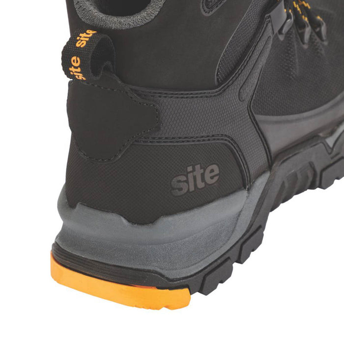 Site Safety Boots Mens Standard Fit Black Synthetic Shoes Aluminium Toe Size 11 - Image 3