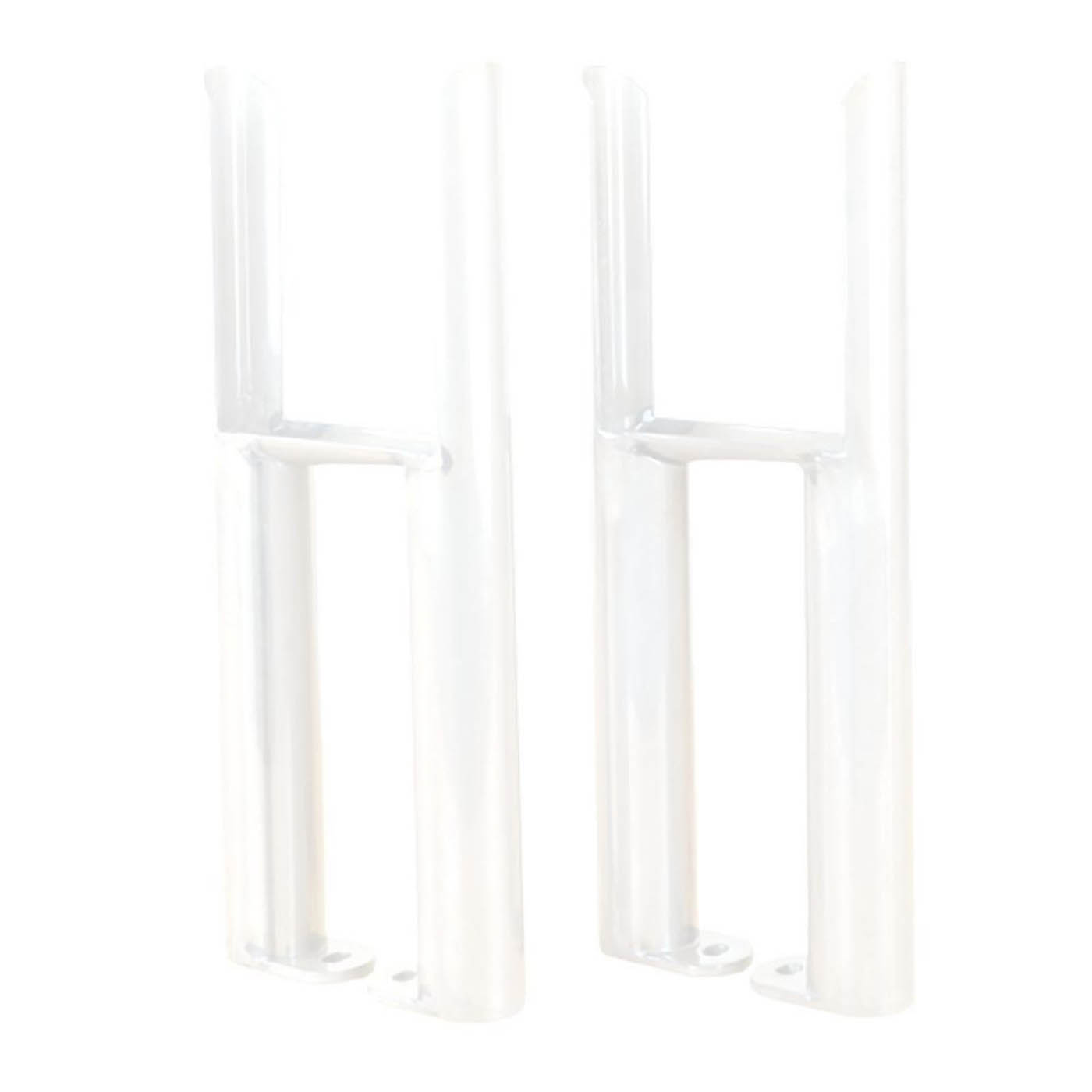 Reina 300mm White 3 Column Radiator Feet 2 Pack - Image 2