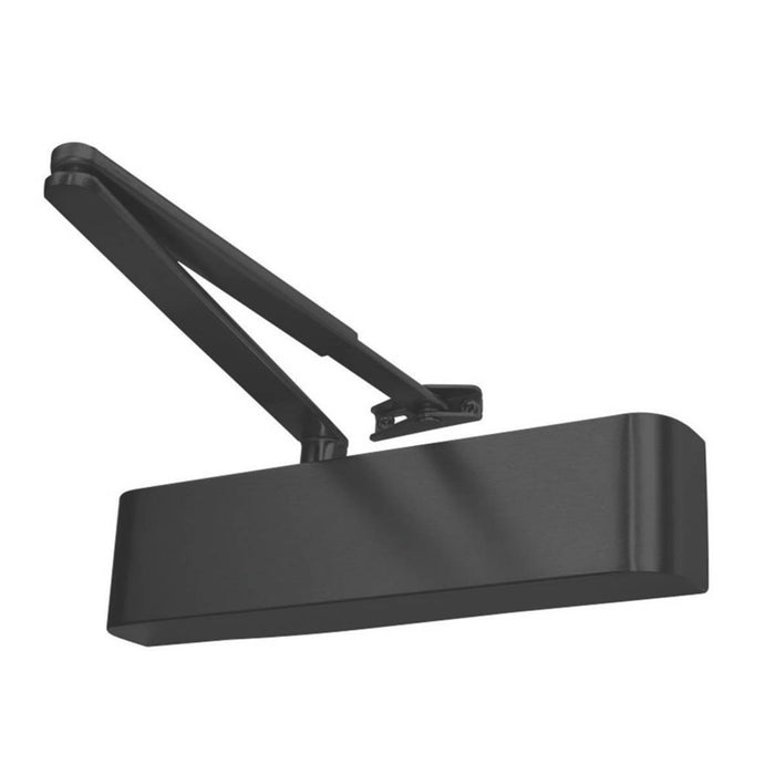 Overhead Door Closer Fire Rated Matt Black Adjustable Interior Easy to Open - Image 2