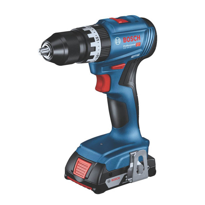 Bosch Combi Drill Cordless 06019K3370 18V 2 x 2.0Ah Li-Ion Coolpack Brushless - Image 2