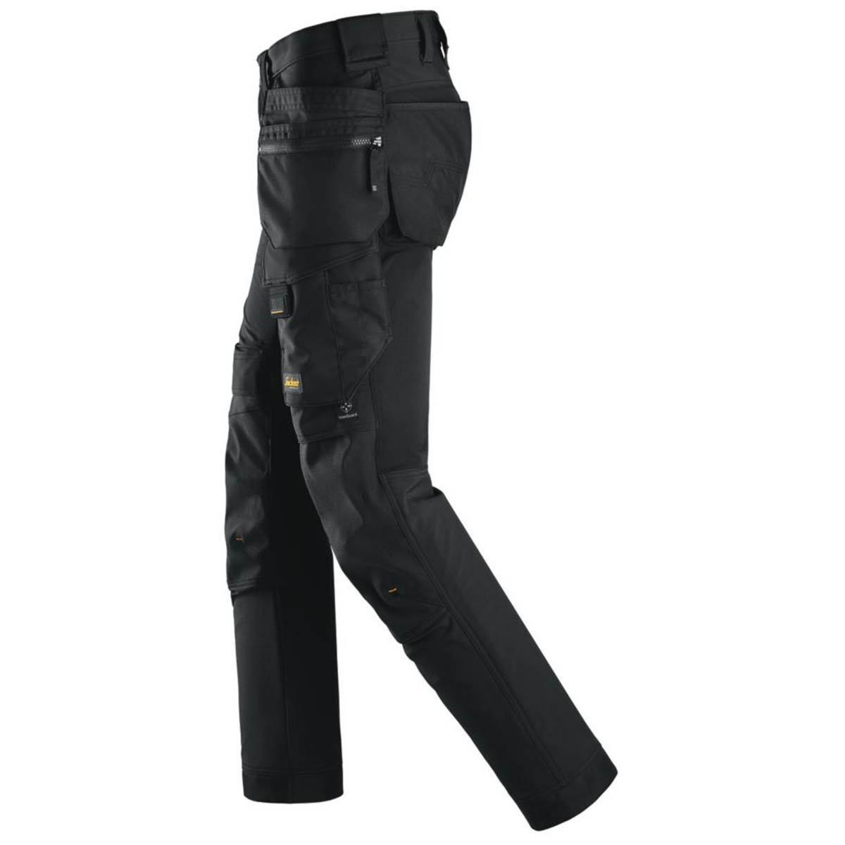Snickers Work Trousers Mens Slim Fit Black Stretch Multi Pockets 41"W 32"L - Image 4