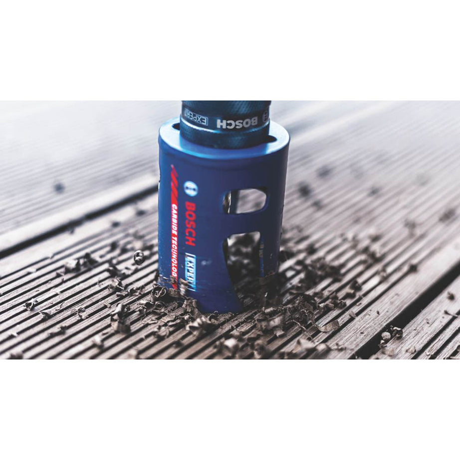 Bosch Expert Holesaw Drill Bit Multi-Material Carbide Technology Durable 121mm - Image 5