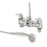 Swirl Bath Shower Mixer Taps Double Lever Chrome Bathroom Deck-Mounted - Image 3