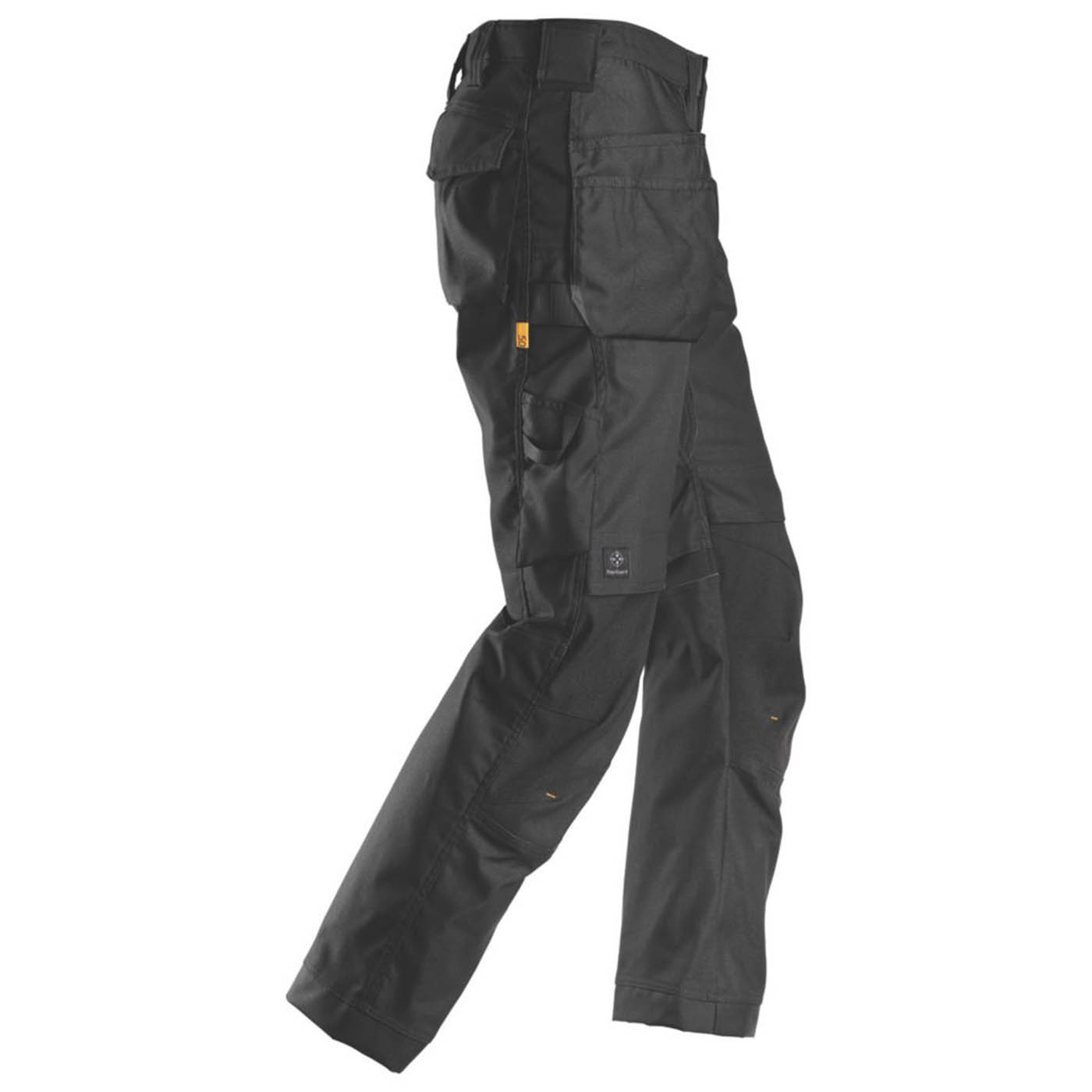 Snickers Work Trousers Mens Regular Fit Black Multi Pockets Breathable 31W 30L - Image 4