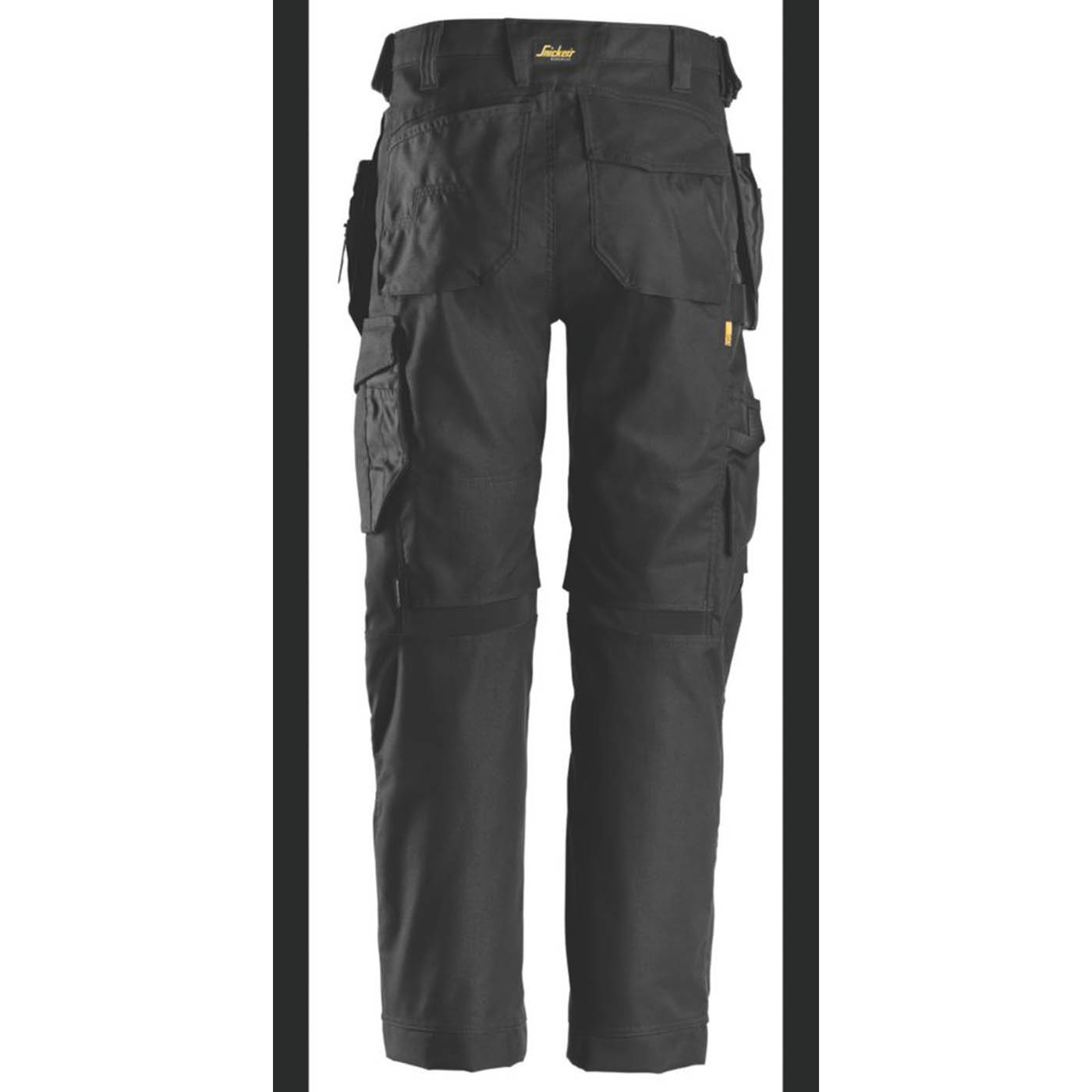 Snickers Work Trousers Mens Regular Fit Black Multi Pockets Breathable 31W 30L - Image 6
