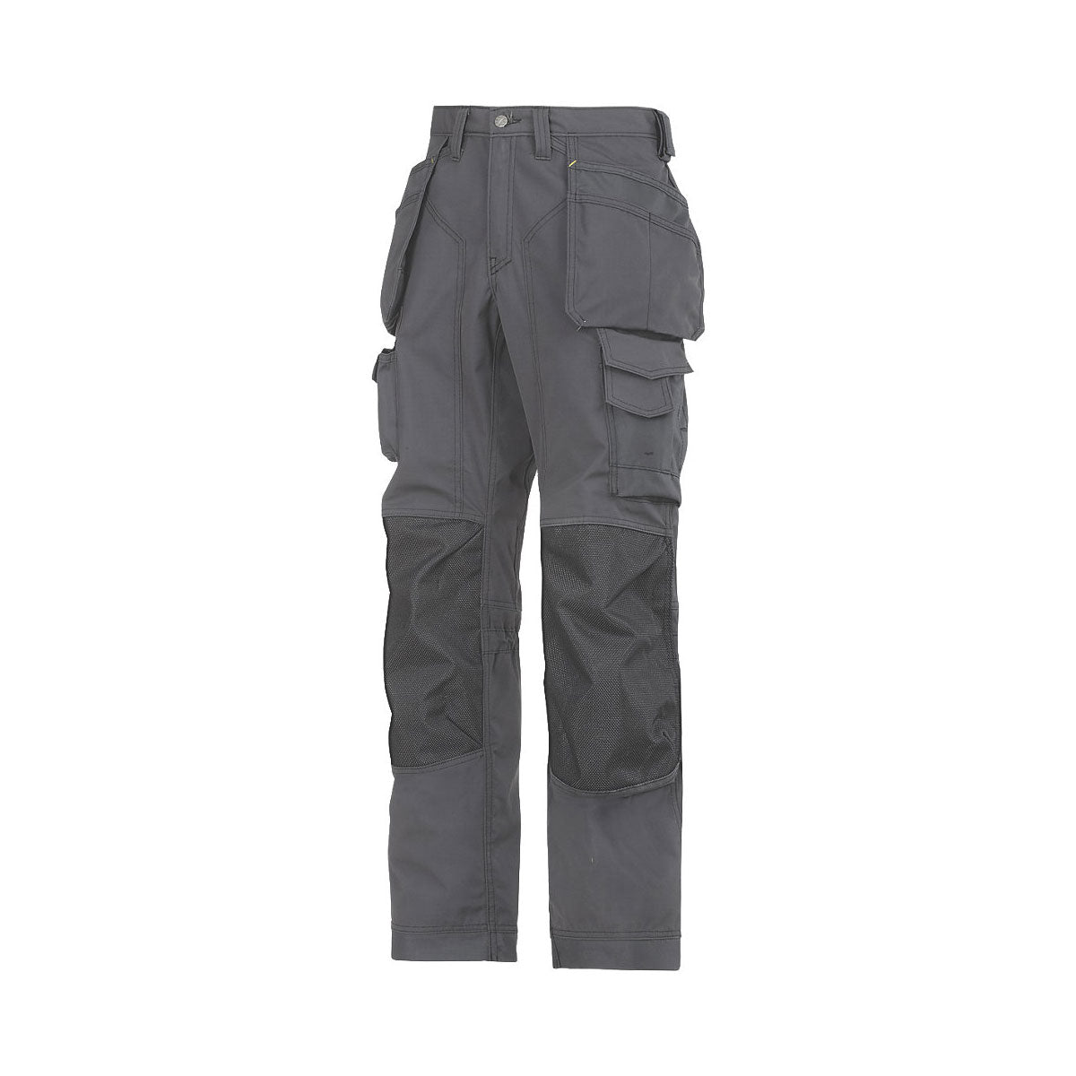 Snickers Work Trousers Mens Regular Fit Grey Breathable Multi Pockets W41 L32 - Image 1
