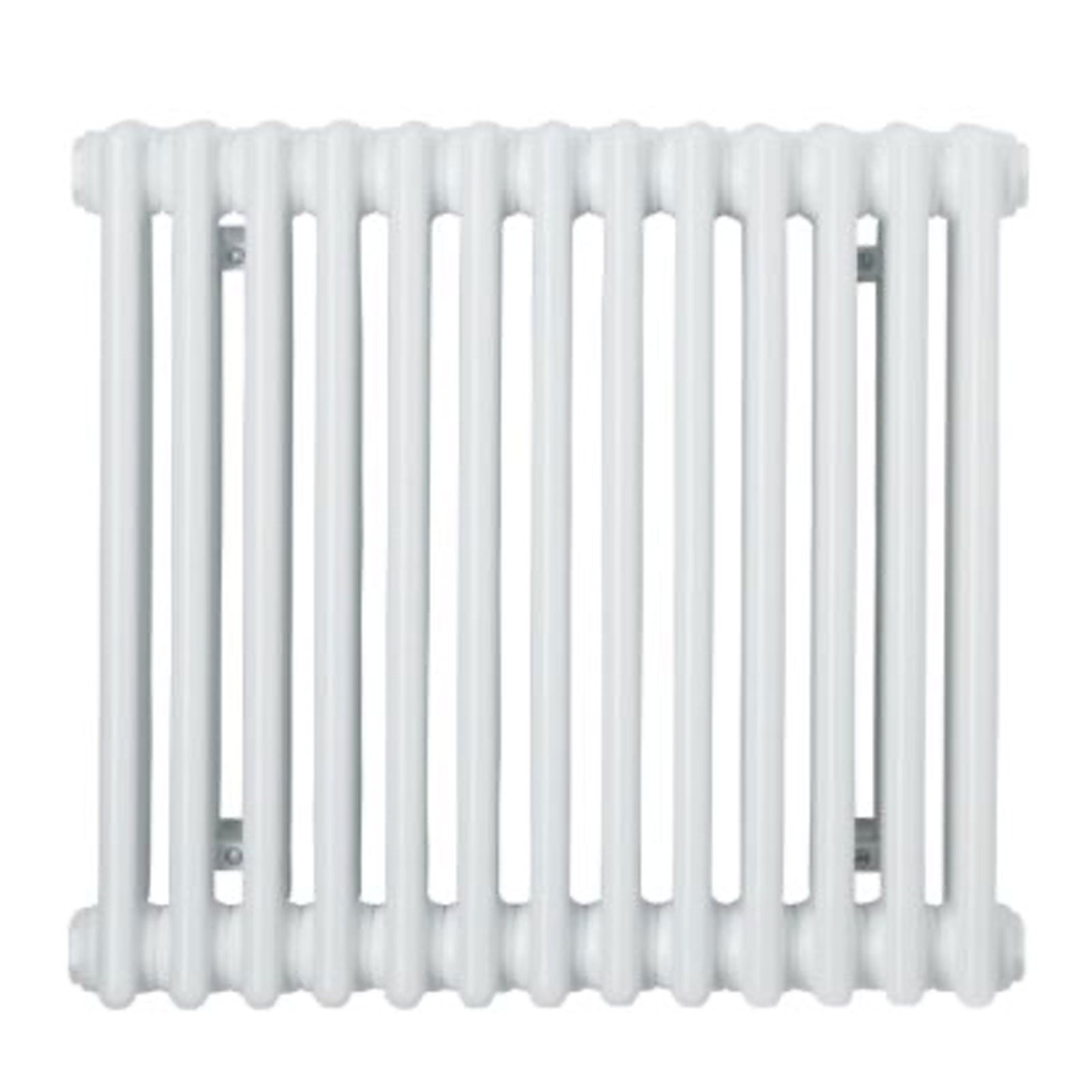 Acova 2 Column Radiator Steel White Horizontal Traditional 499W (H)50x(W)62.8cm - Image 1