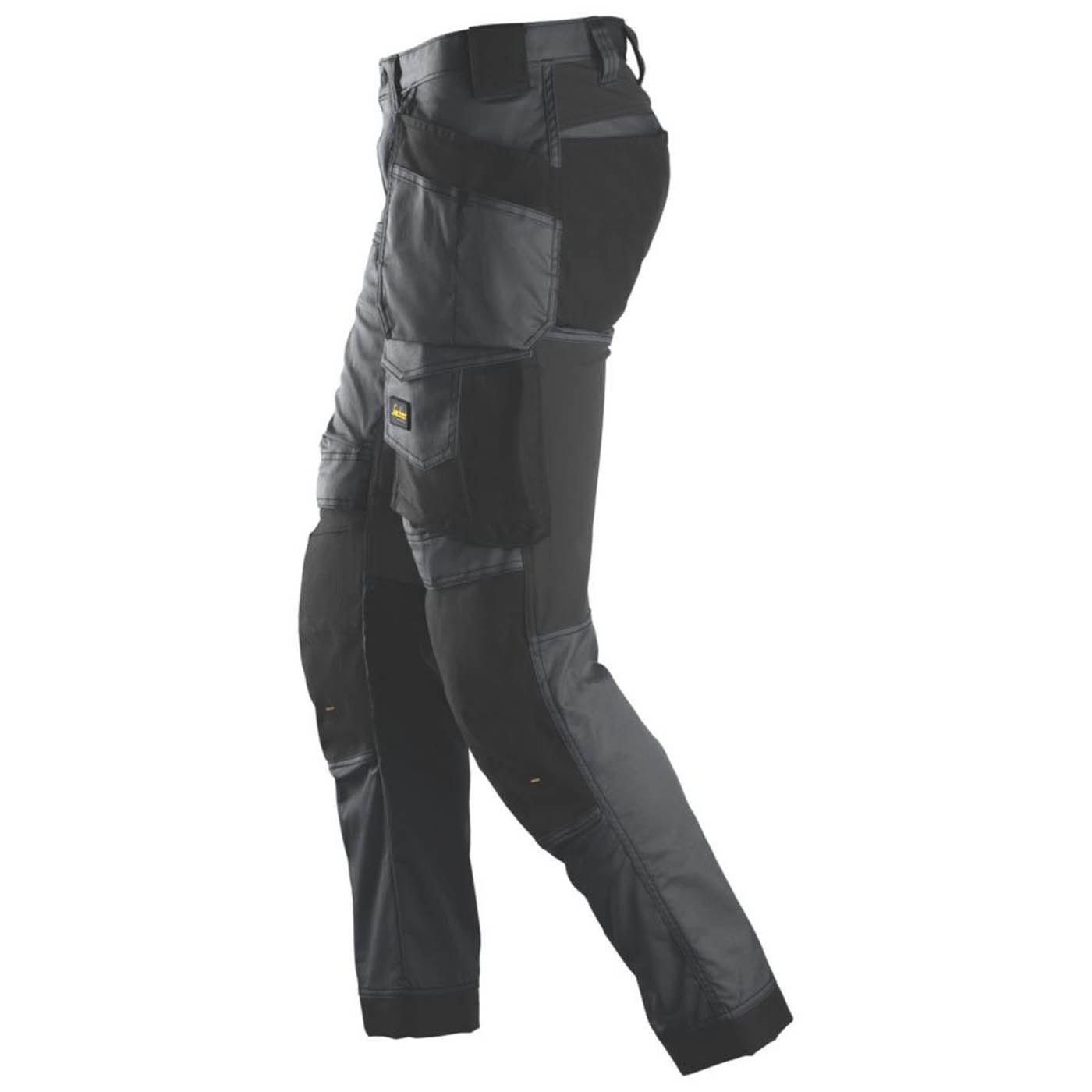 Snickers Work Trousers Mens Slim Fit Grey Stretch Multi Pockets Cargo 33W 35L - Image 4