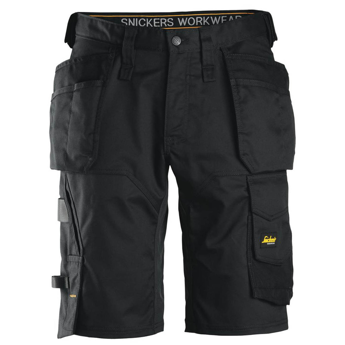 Snickers 6151 Stretch Work Shorts Black 30" W - Image 1