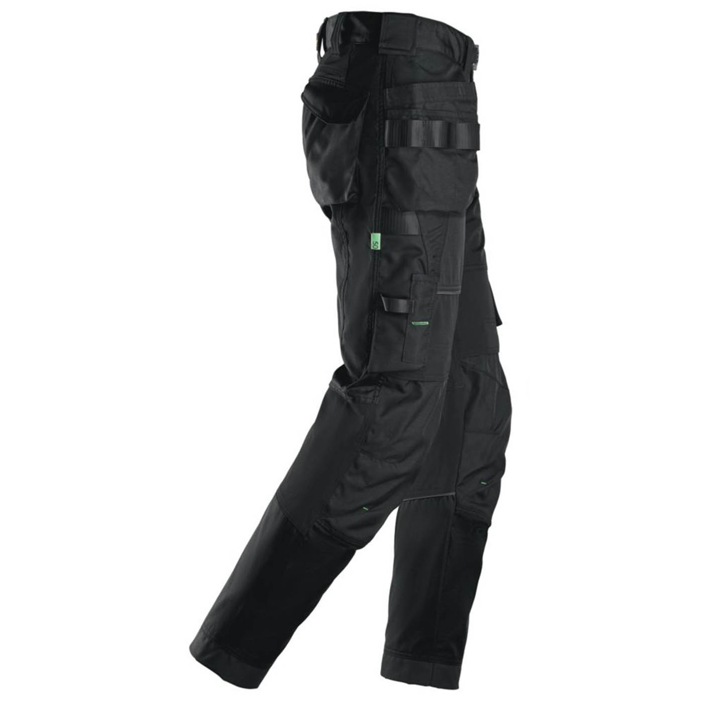Snickers 6902 Stretch Work Trousers Black 36" W 32" L - Image 4