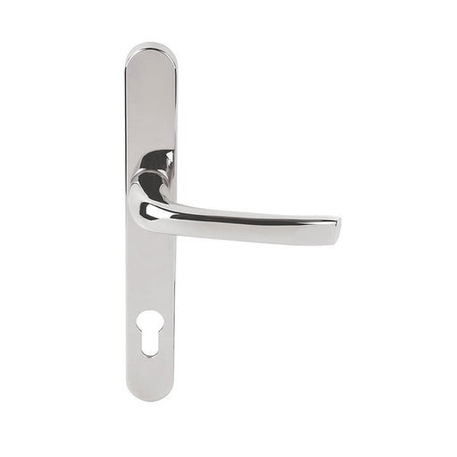 Mila Lever Door Handles Type B  ProLinea Pair Polished Chrome For 44-77mm Door - Image 1