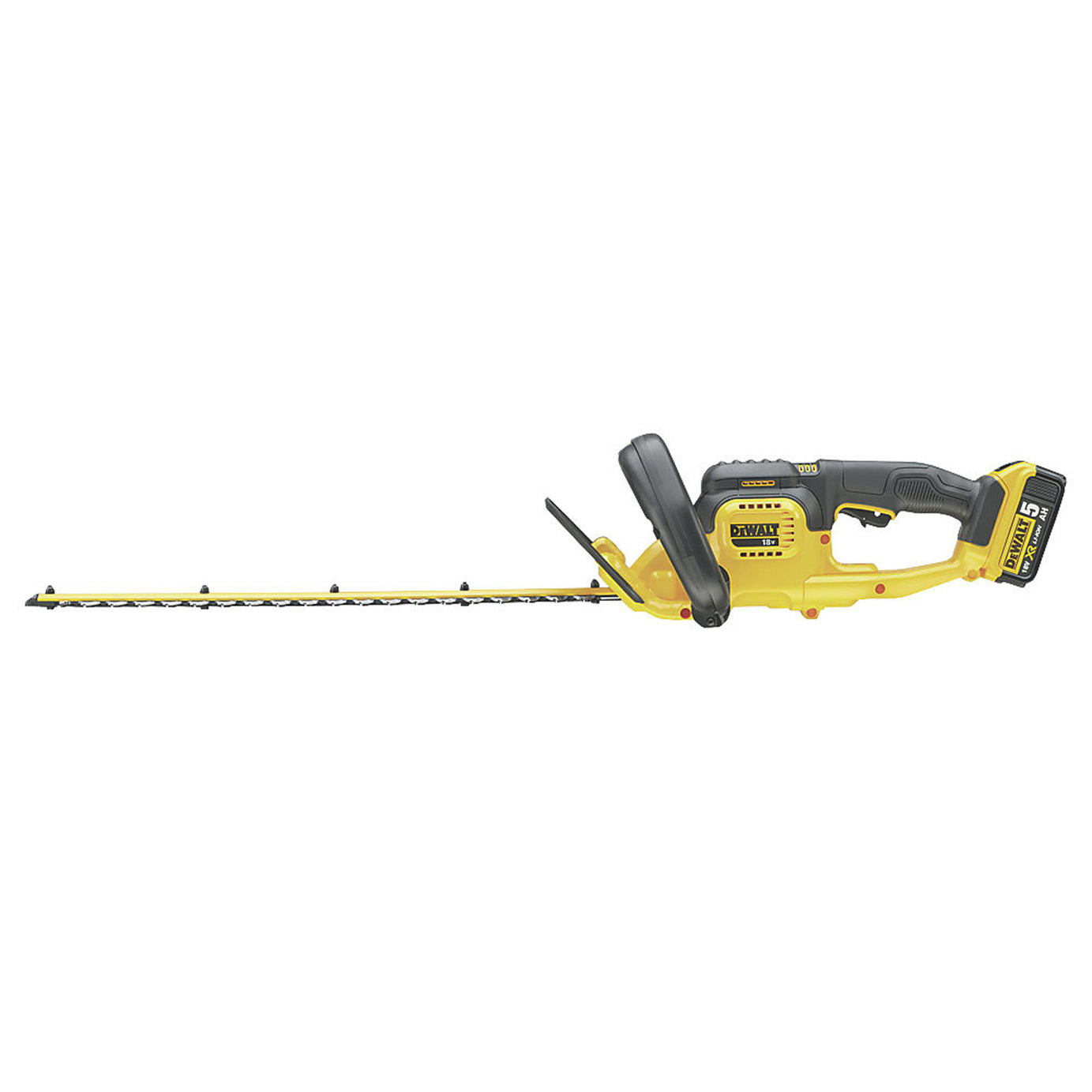 DeWalt Hedge Trimmer Cordless 18V 5.0Ah DCM563P1-GB Lightweight 55cm Bush Cutter - Image 2