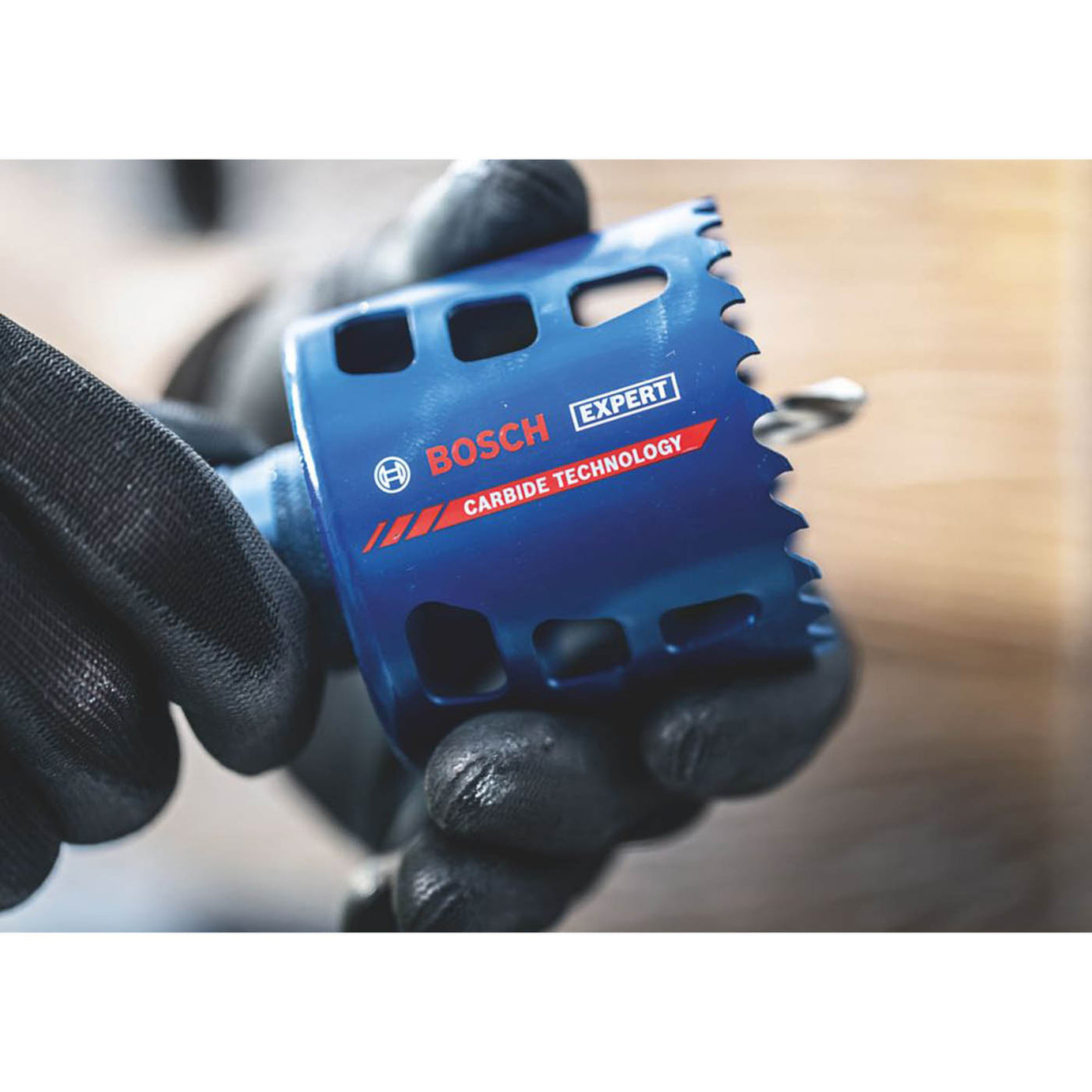 Bosch Expert Holesaw Carbide For Softwood Brick Soft Tiles Plastics GFK 102mm - Image 2