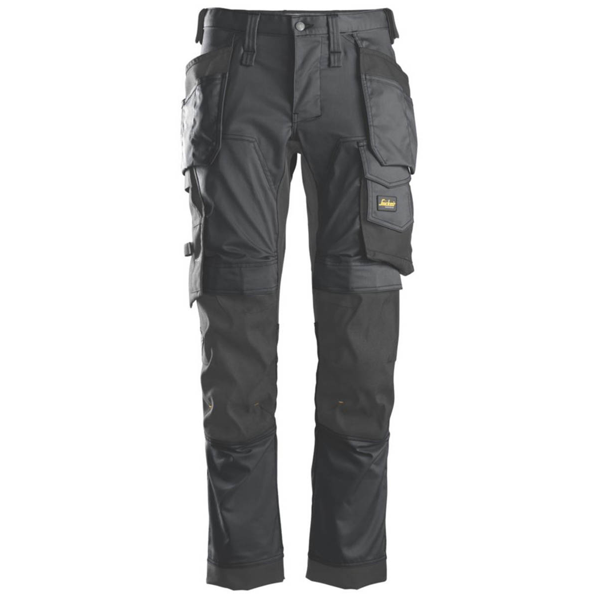 Snickers Work Trousers Mens Slim Fit Grey Stretch Multi Pockets Cargo 36W 35L - Image 1