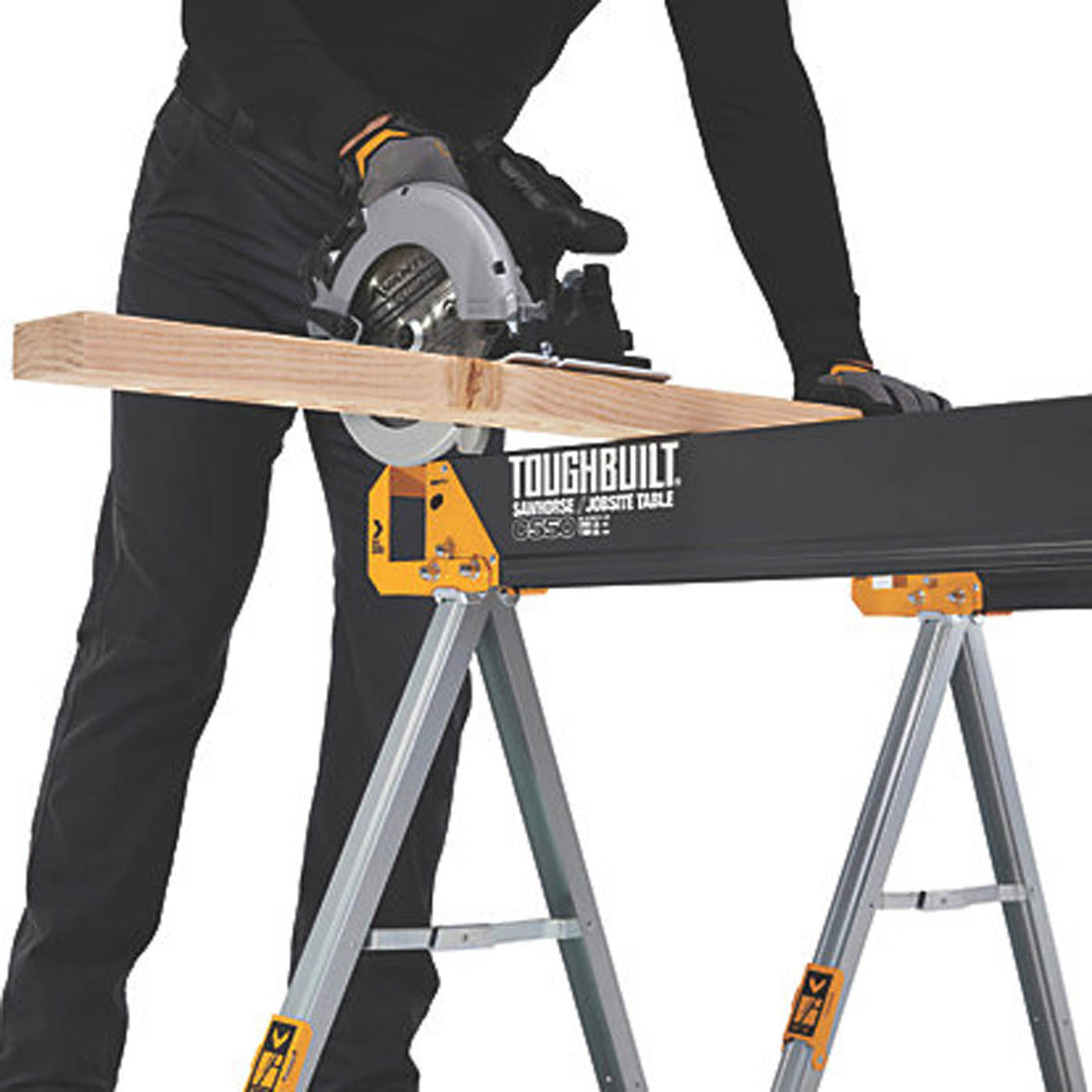 Toughbuilt TB-C550-2 Sawhorse 900mm Pair - Image 8