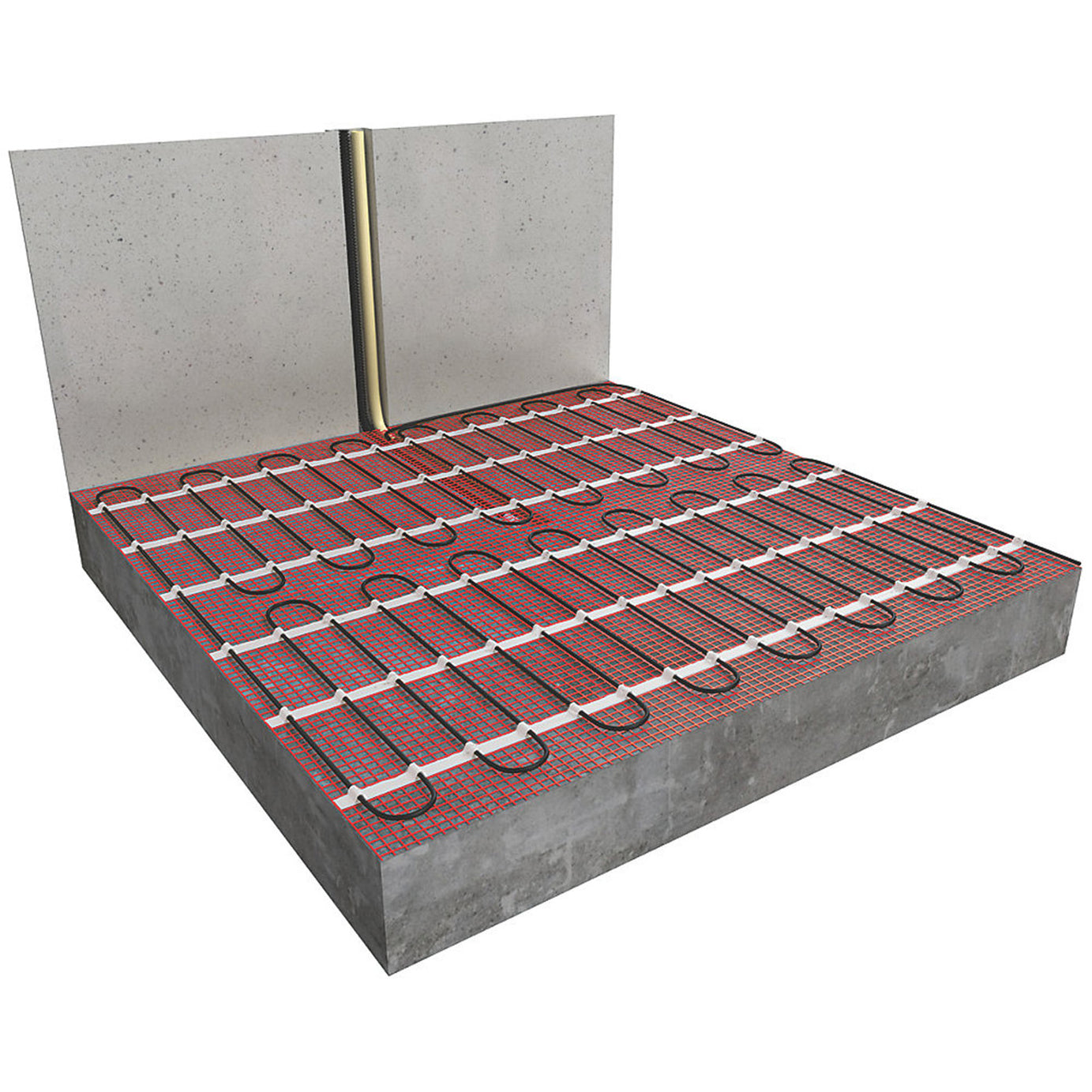 Klima Underfloor Heating Mat 4m IPX7 Single Sided Self Adhesive Base Eco Setting - Image 4