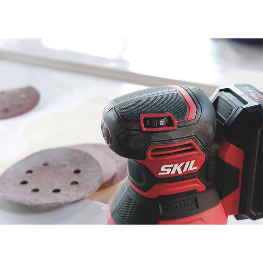 Skil Random Orbital Sander Cordless 20V Li-Ion SR1E3745CA 125mm Body Only - Image 3