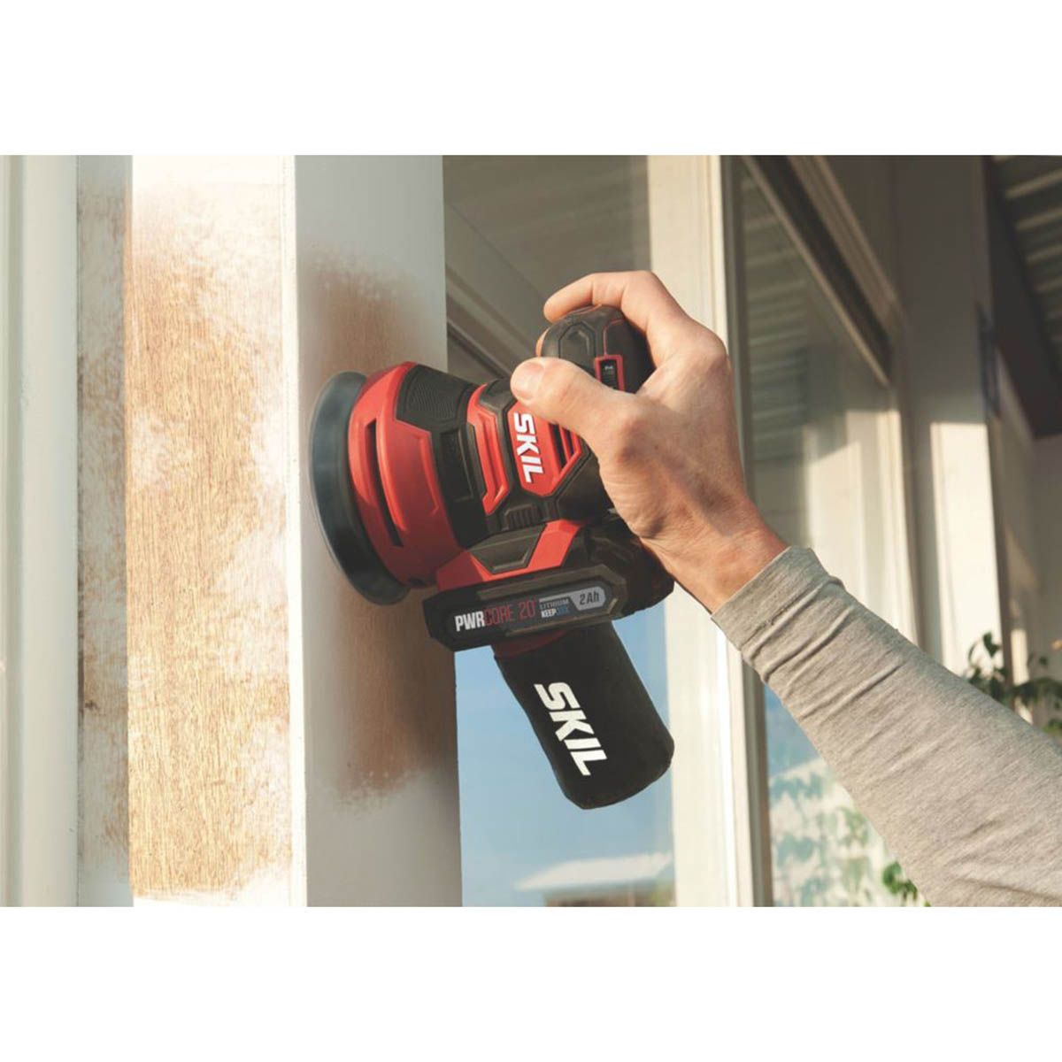 Skil Random Orbital Sander Cordless 20V Li-Ion SR1E3745CA 125mm Body Only - Image 6