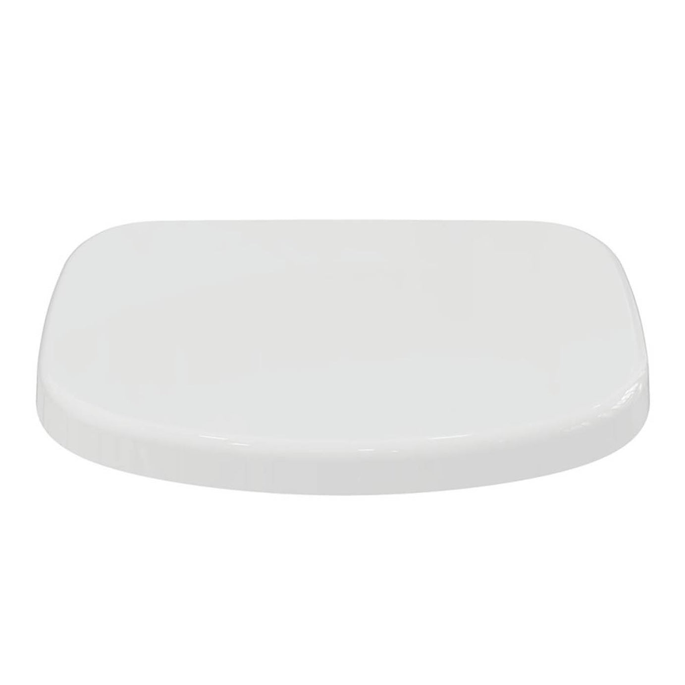 Toilet Seat Cover White Standard Closing Duraplast Top Fix Heavy Duty WC - Image 2
